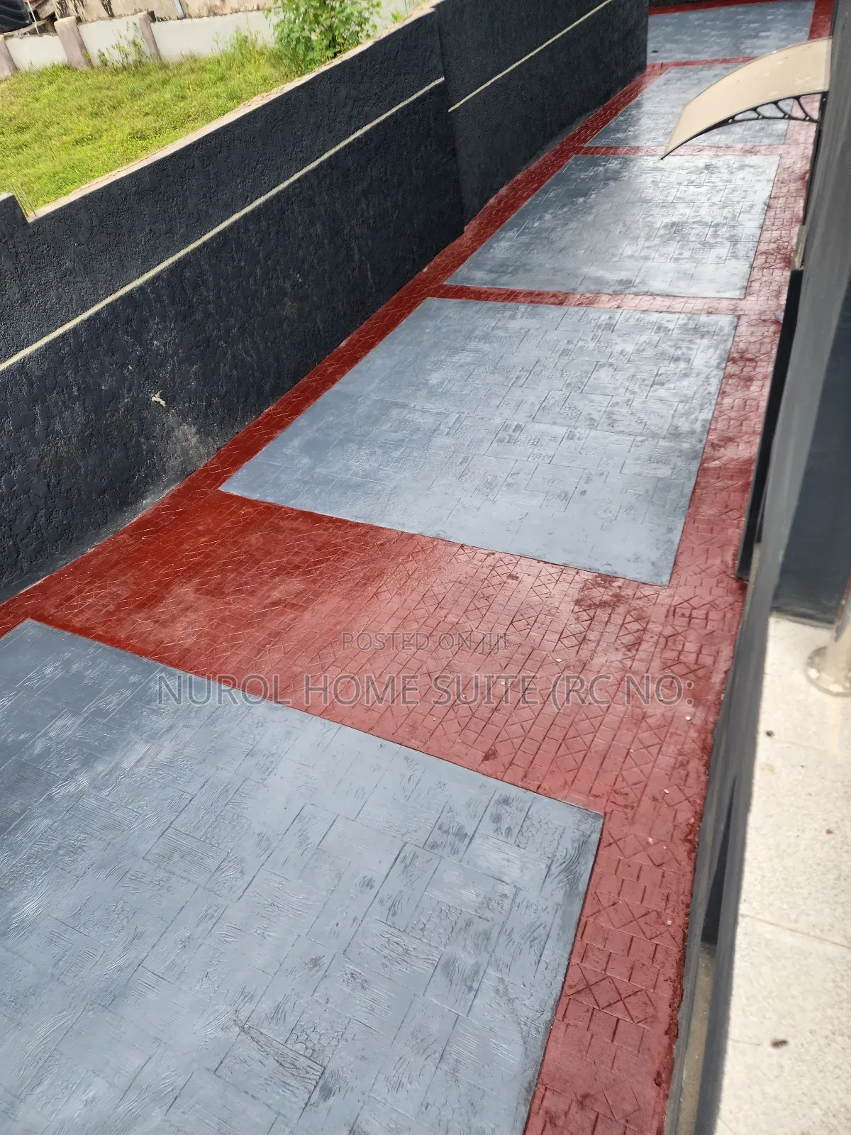 Luxury Stamped Concrete Finish
