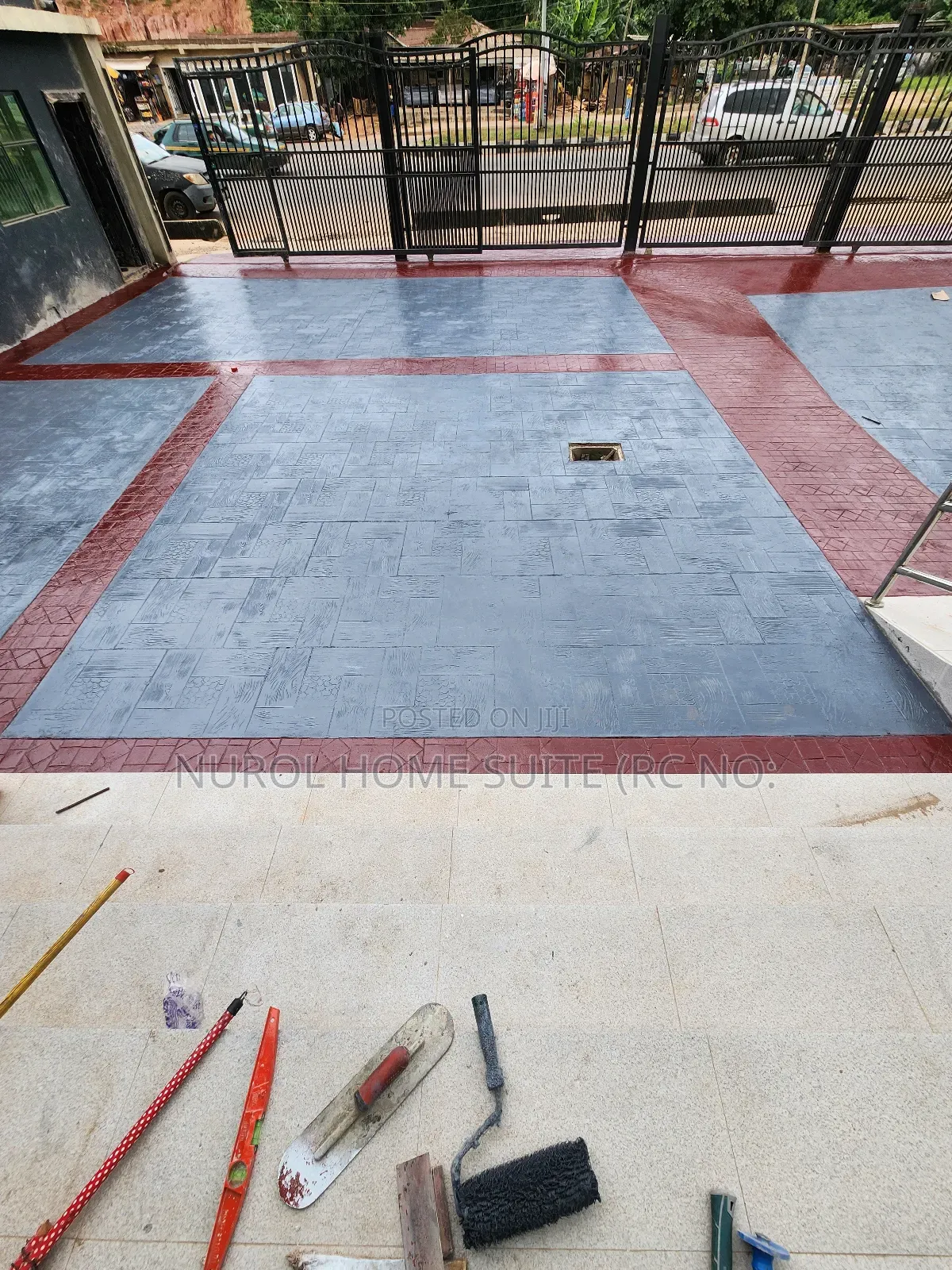 Luxury Stamped Concrete Finish