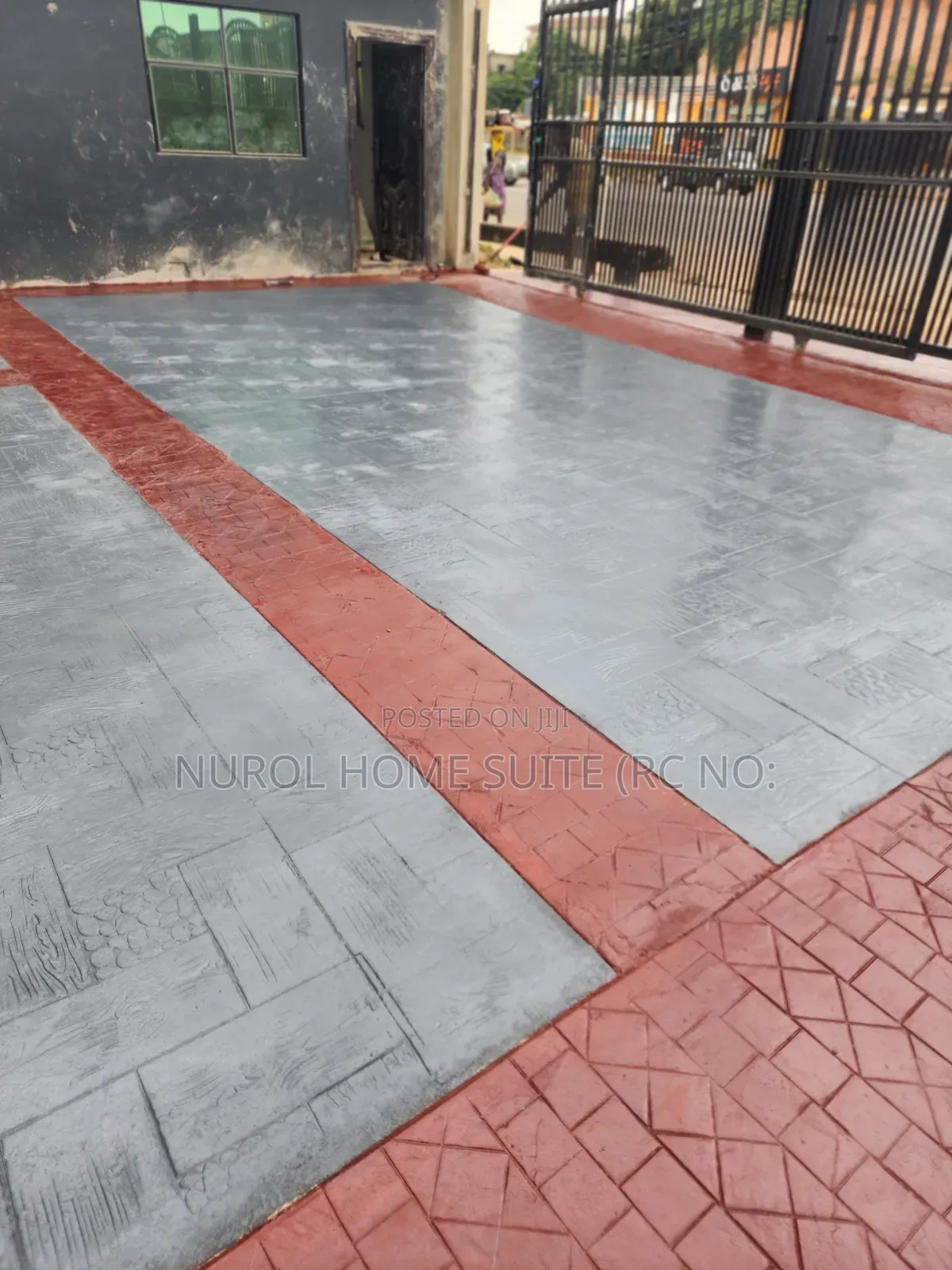 Luxury Stamped Concrete Finish