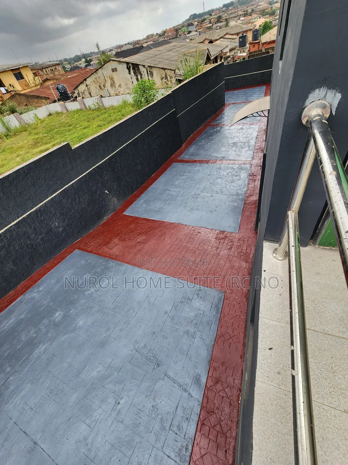Detailed Stamped Concrete Finishing