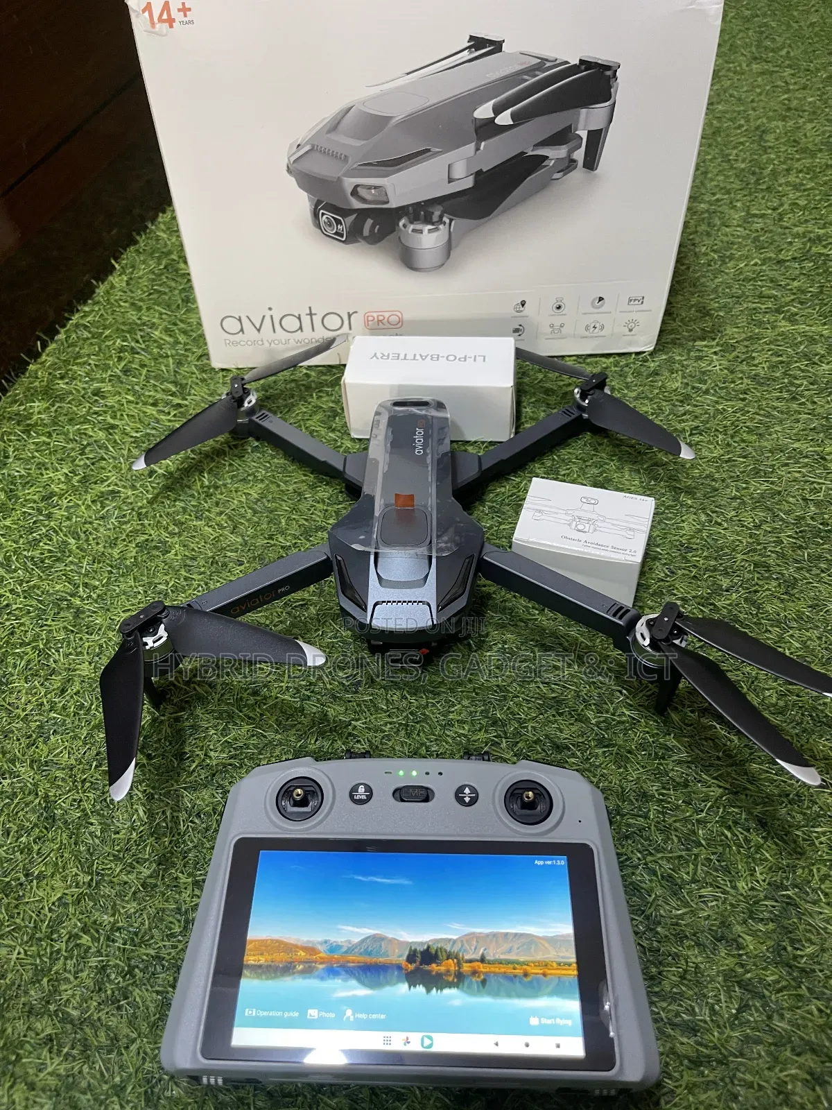 Avaitor GPS Professional Drone + Smart Screen Display
