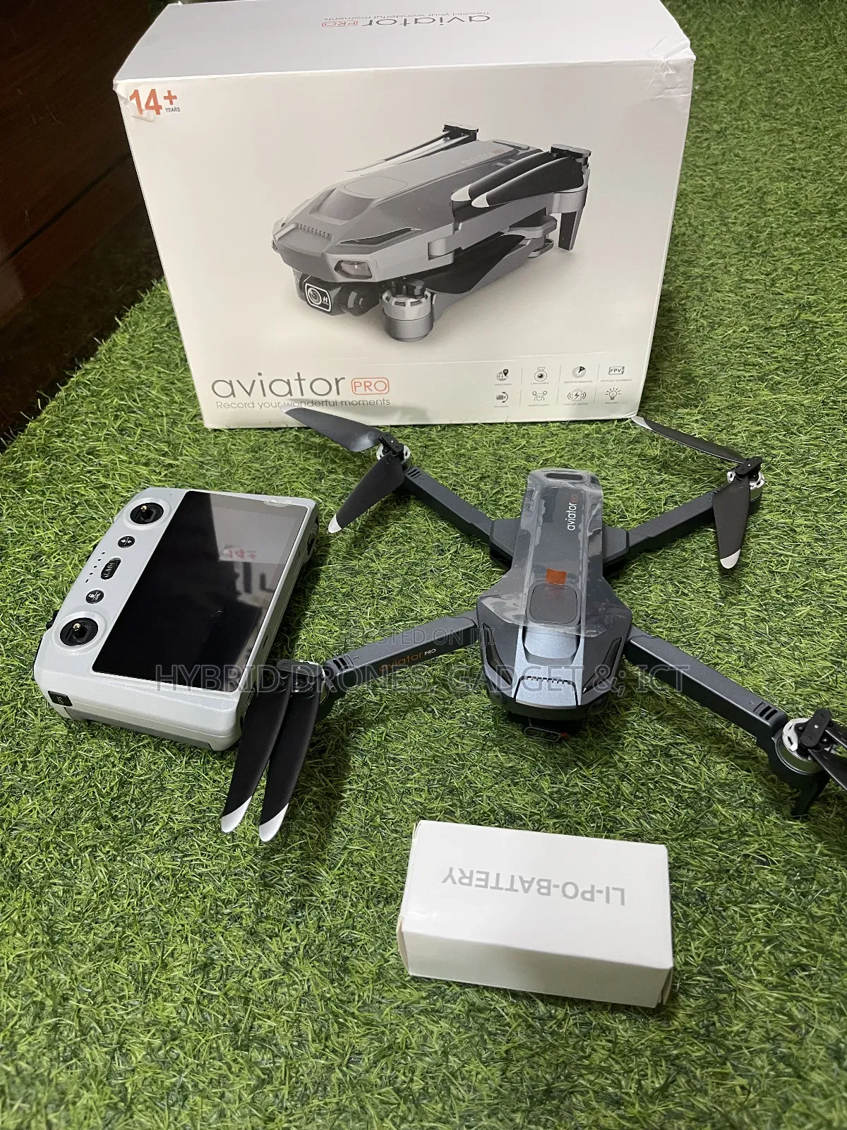 Avaitor GPS Professional Drone + Smart Screen Display