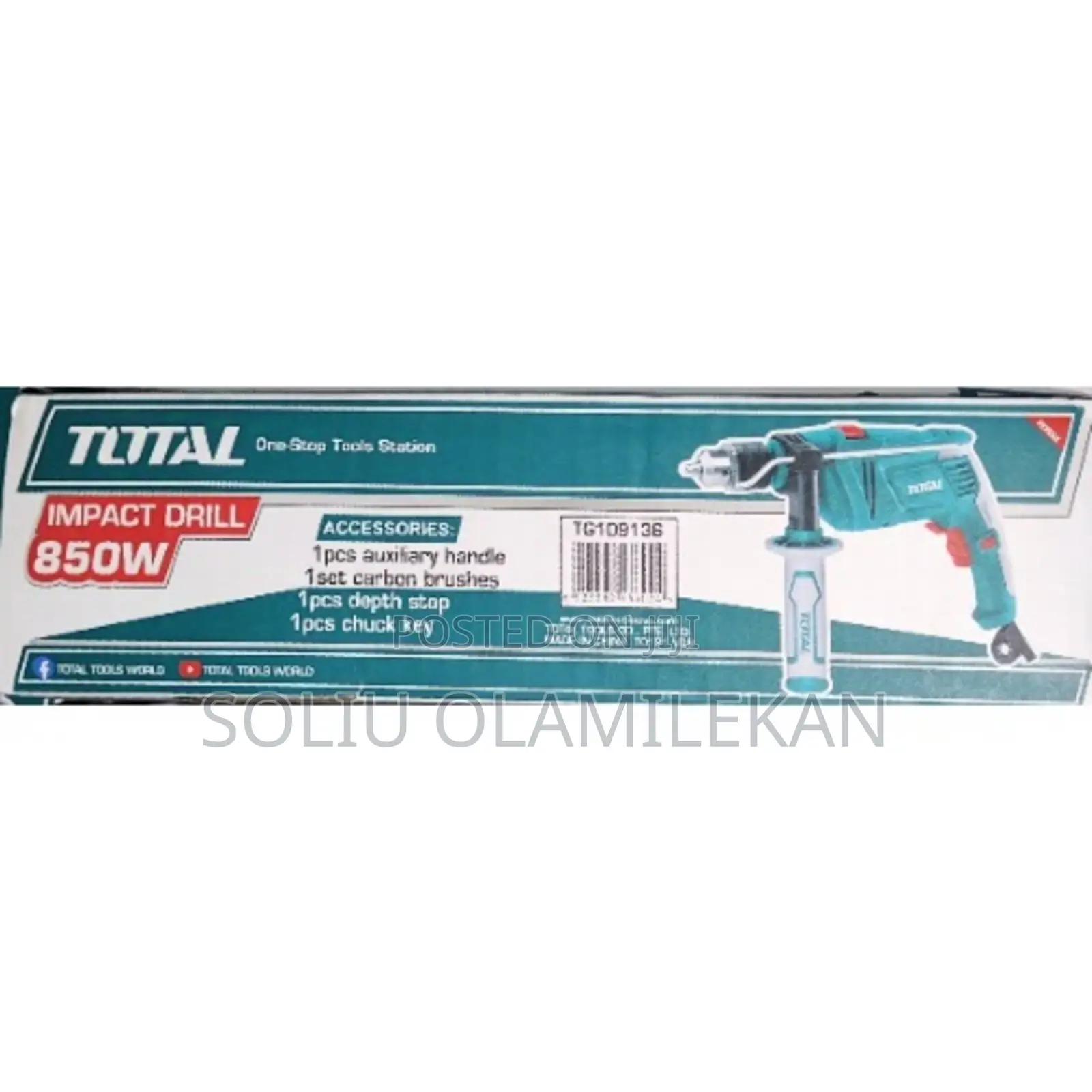 Total Electric Drill Machine 850w