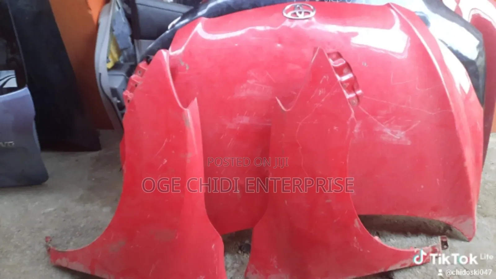 Toyota Bonnet and Fender Matrix 2010