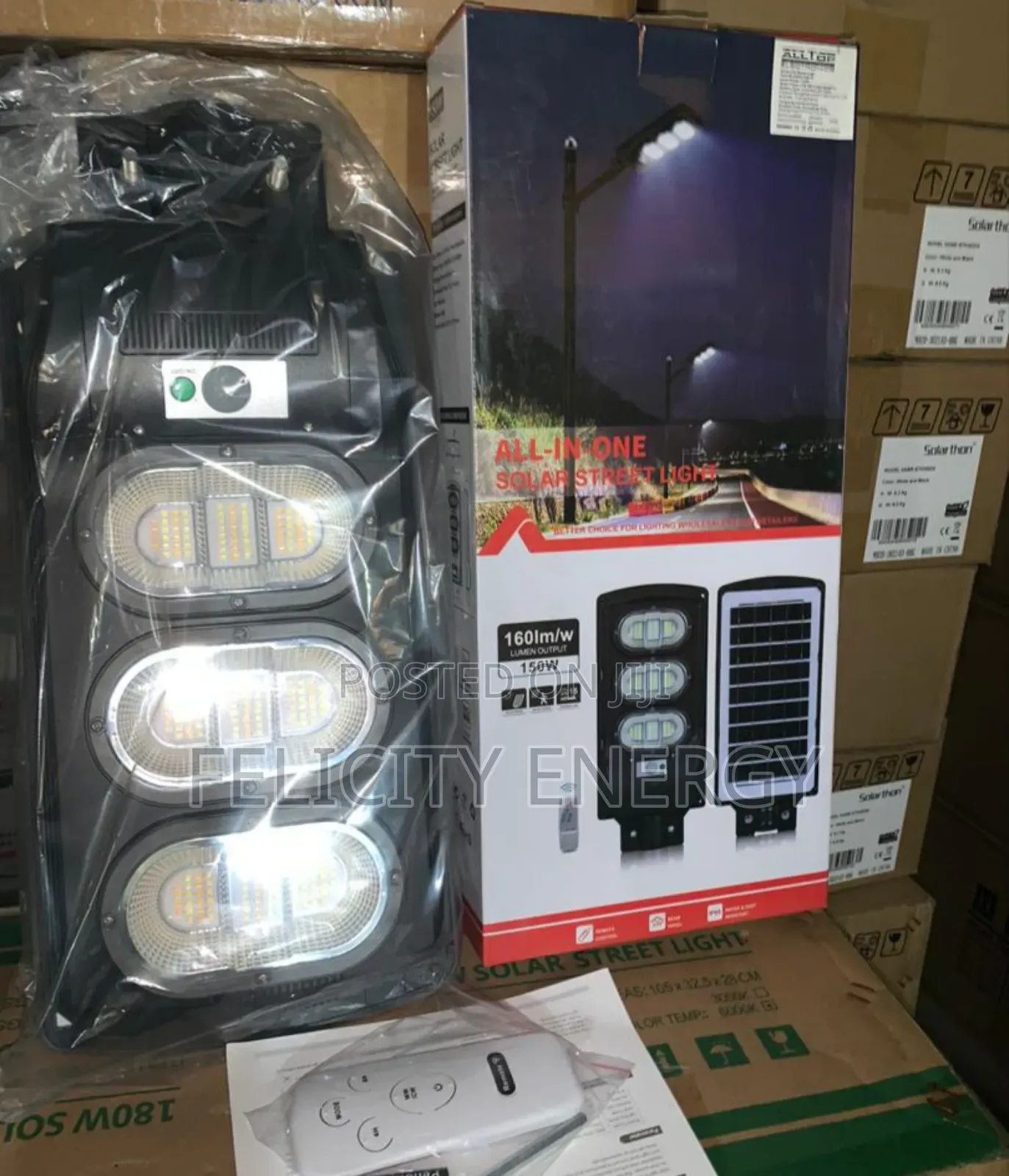 Solar Street Light (All in One )