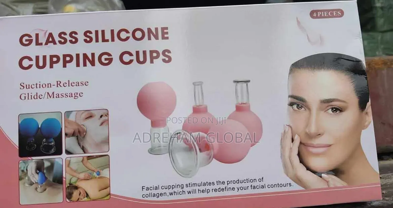 Glass Silicone Cupping Cups