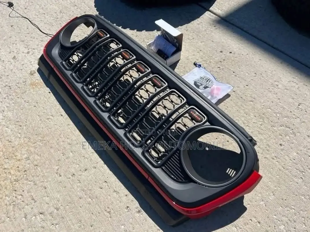 Premium Front Grille Cover Replacement for Jeep Wrangler (2020-2024)