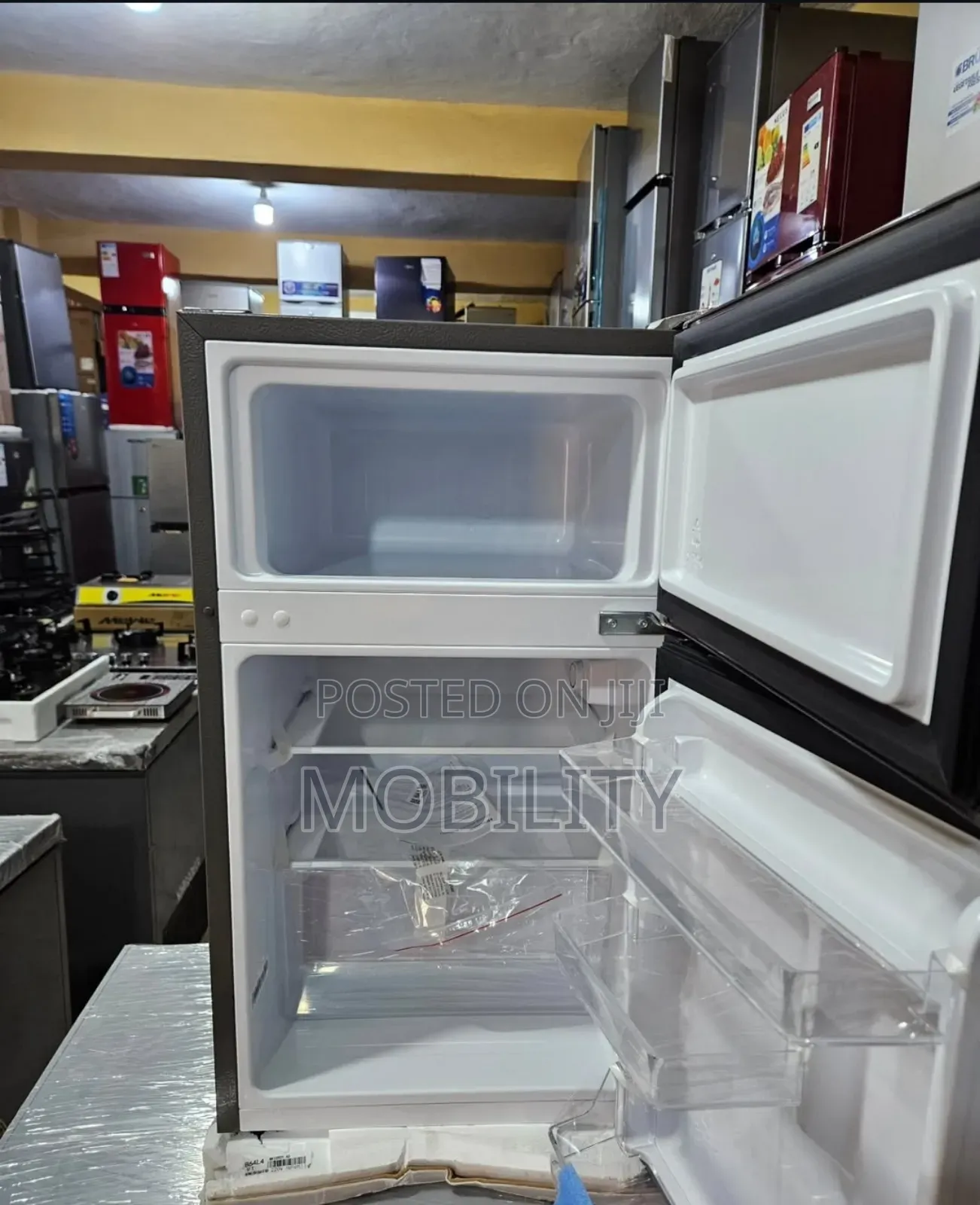 Hisense Double Door Refrigerator 100liters Frezzer
