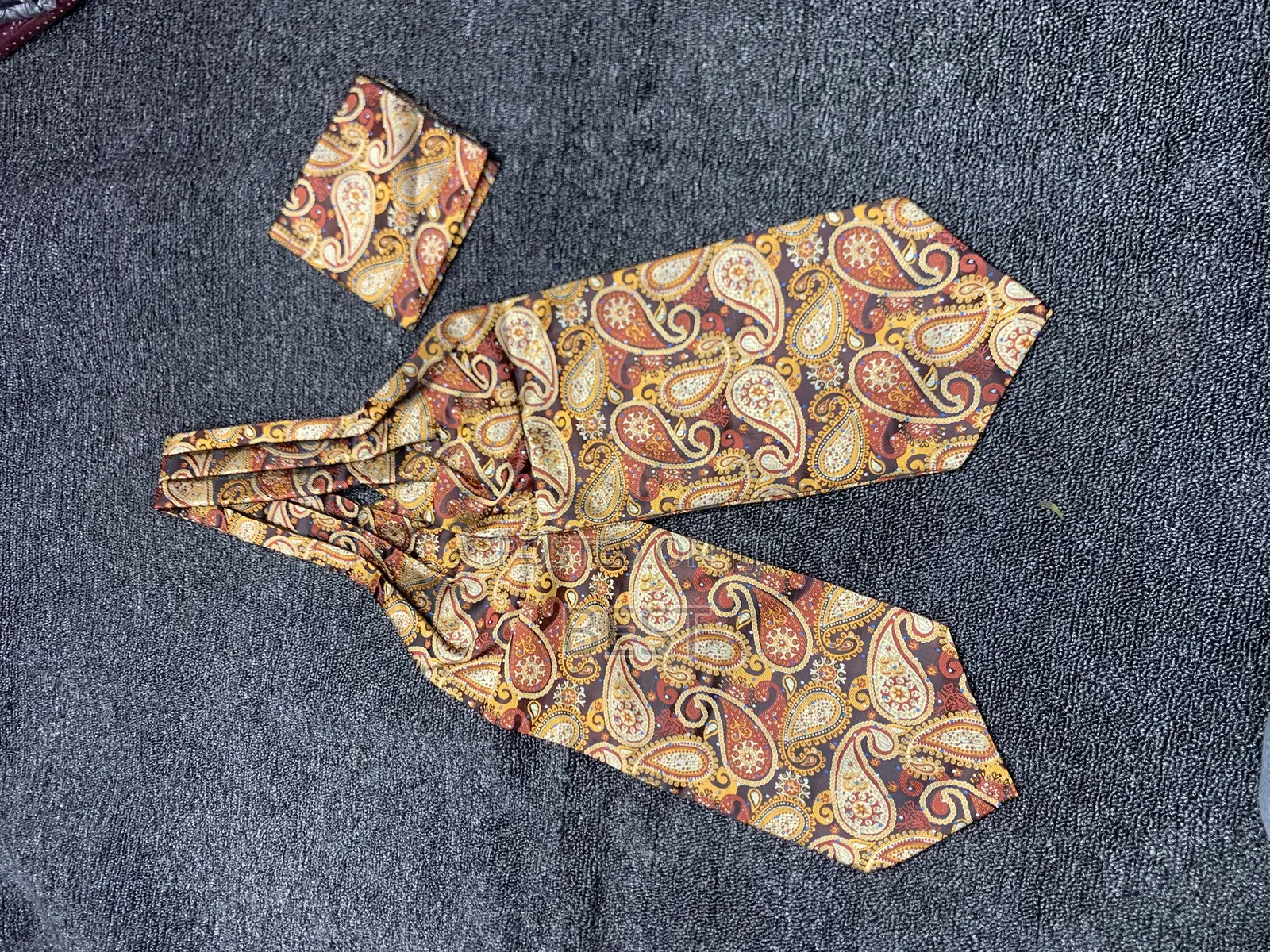 Ascot Scarf Muffler Tie Now Available in Store It's Use Inside Shirts