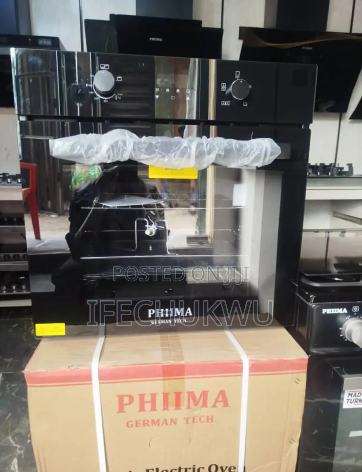 Original Phiima Inbuilt Automatic Electric Air Fryer Oven 60x60cm