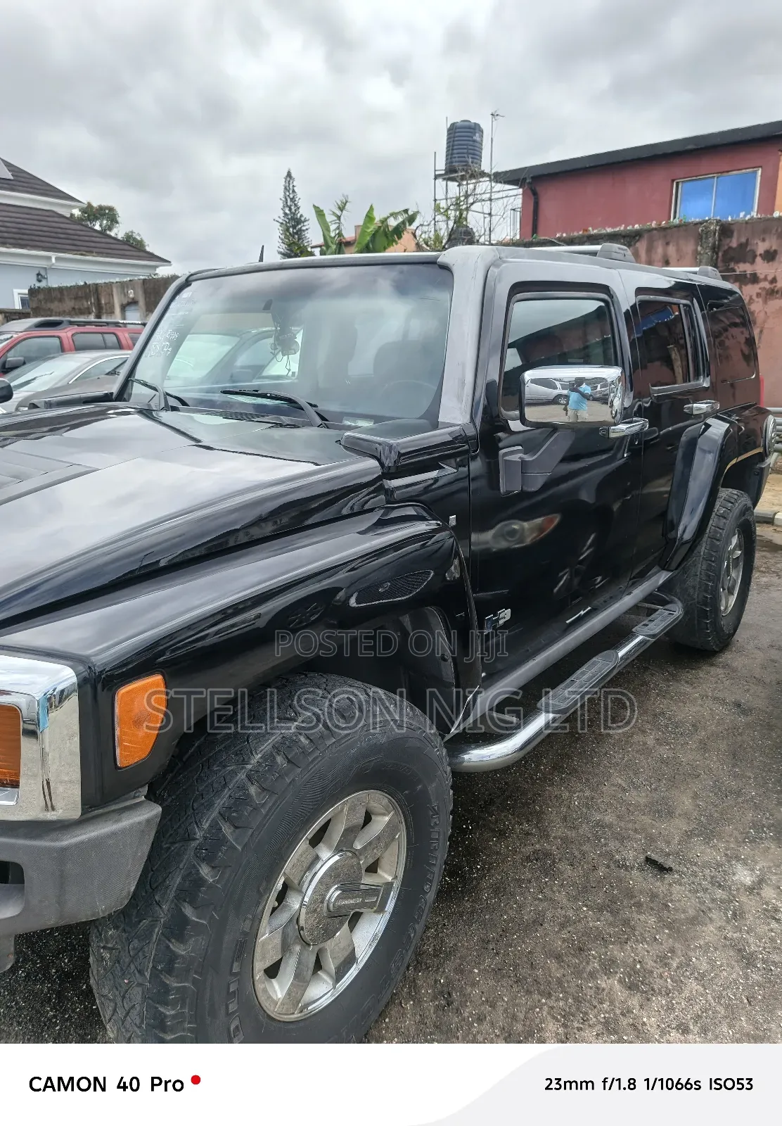 Hummer H3 SUV H3X 2007 Black