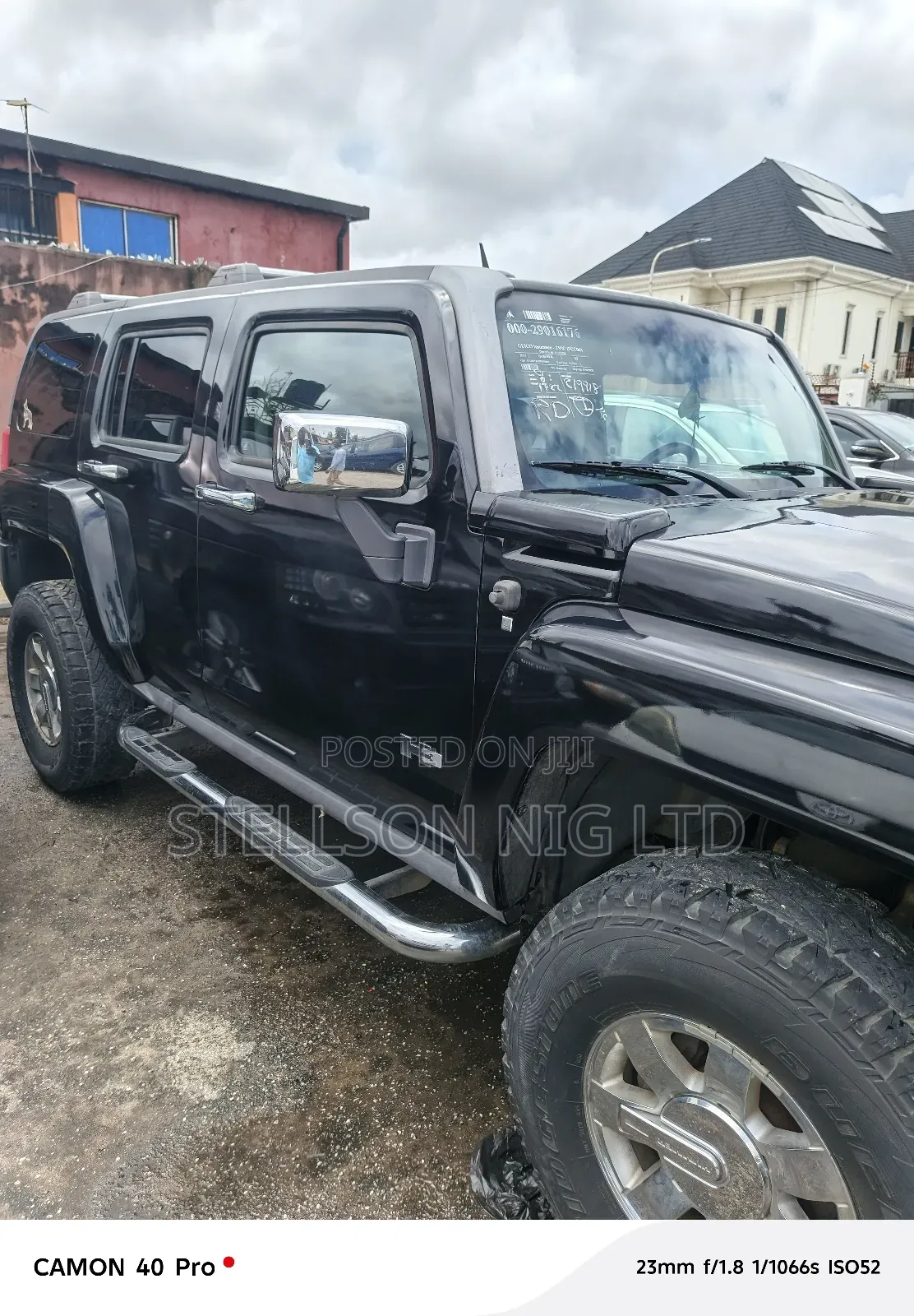 Hummer H3 SUV H3X 2007 Black