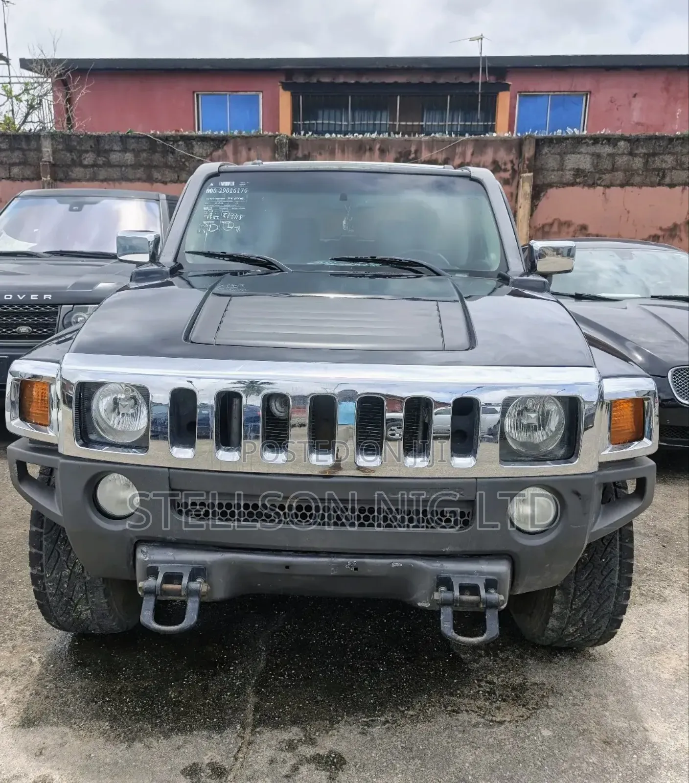 Hummer H3 SUV H3X 2007 Black
