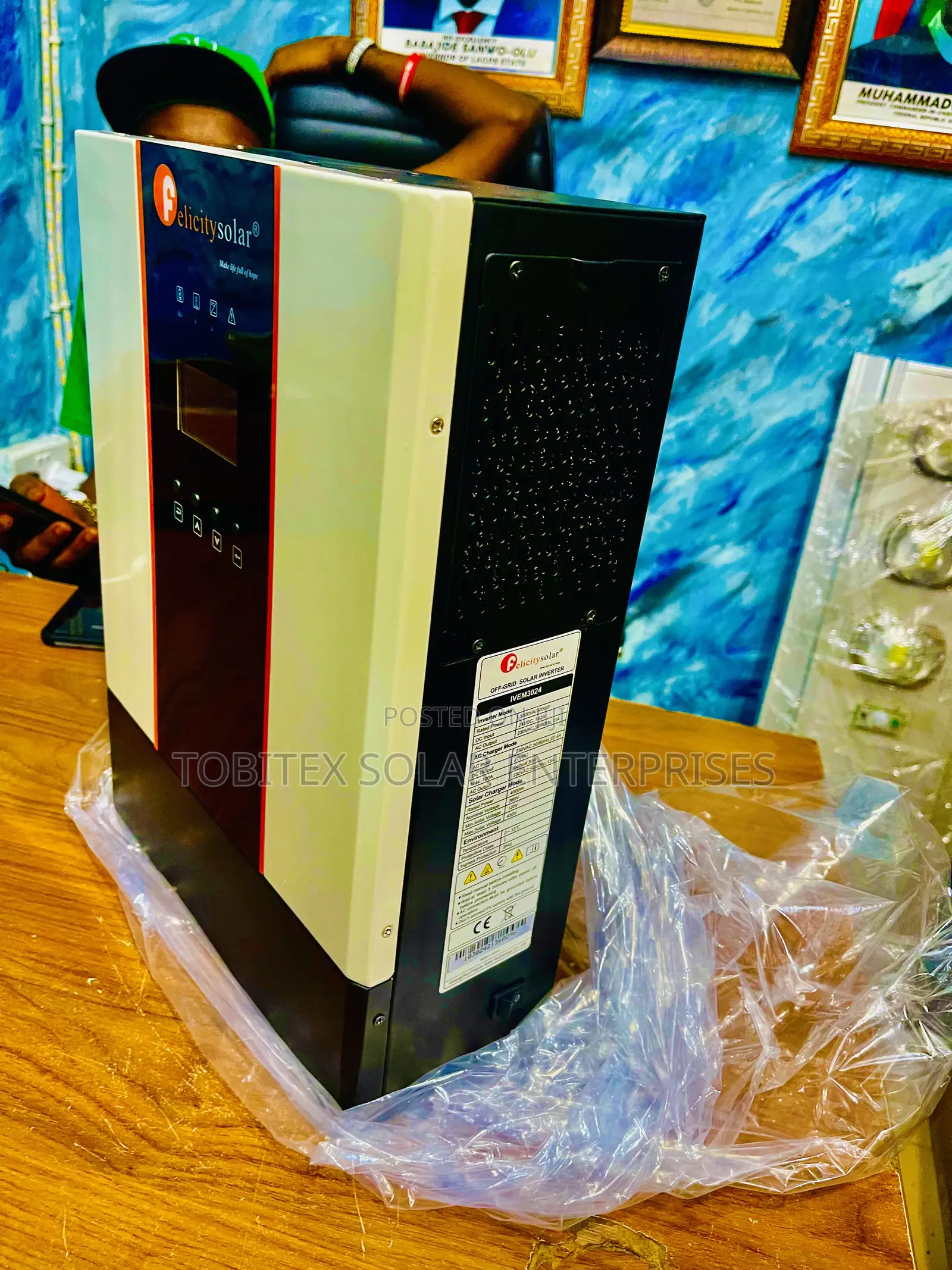 3kva Ivem Felicity Solar Energy Inverter
