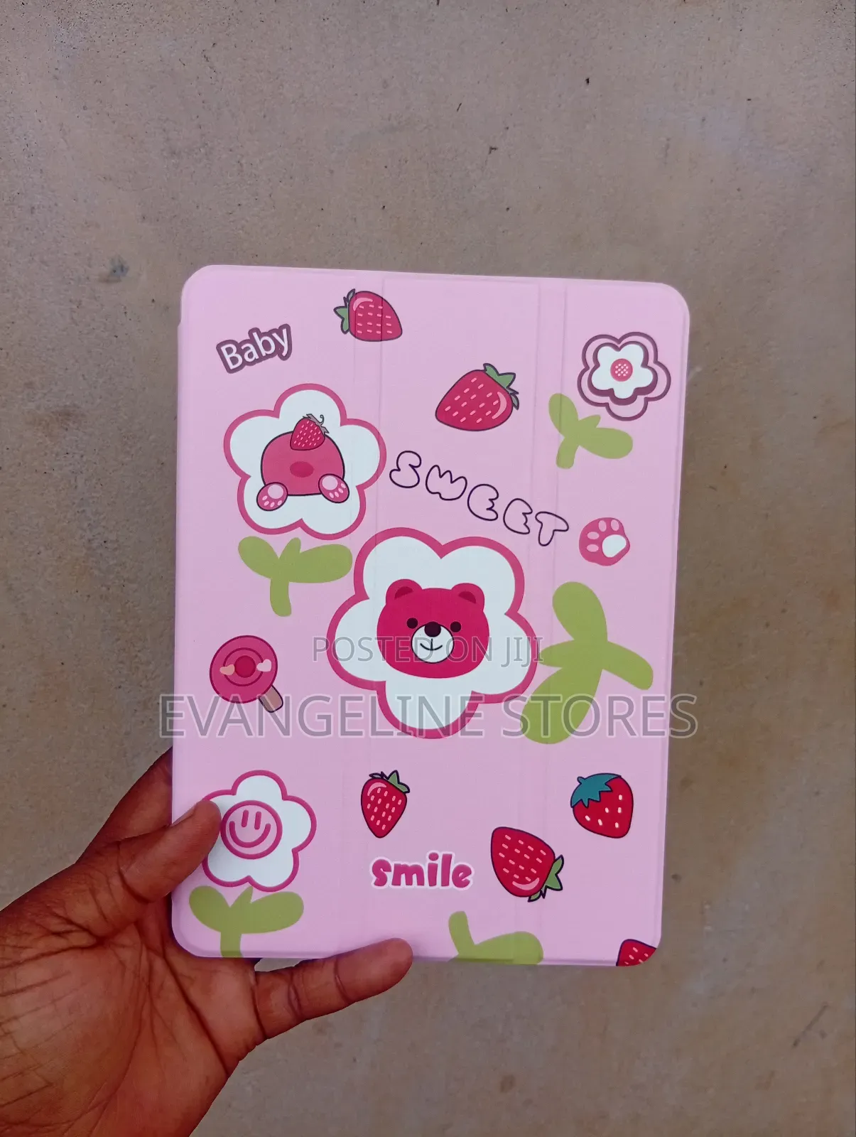 iPad Mini 1 2 3 4 and 5 Cute Cartoon Leather Case