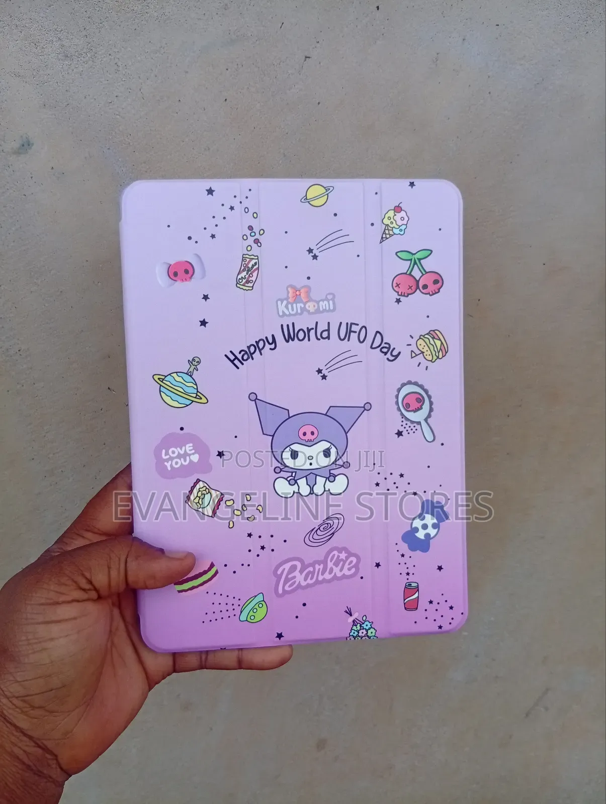 iPad Mini 1 2 3 4 and 5 Cute Cartoon Leather Case