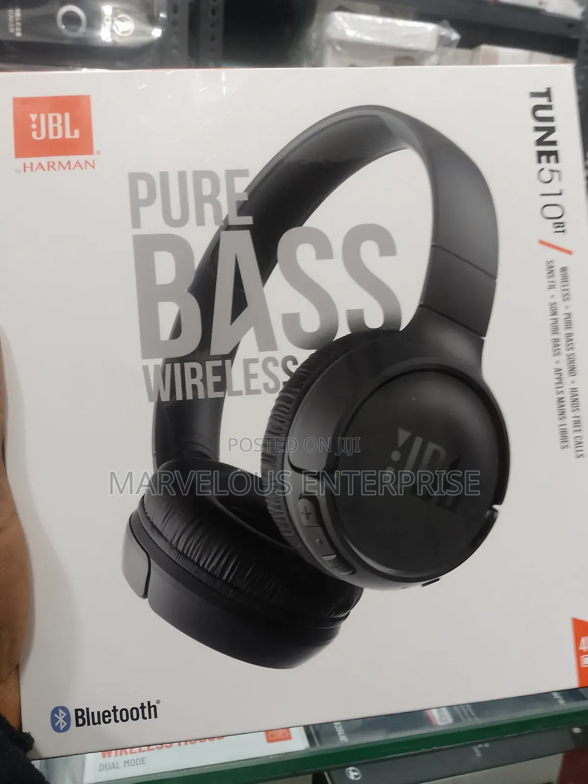 JBL Headset Pure Bass Wireless