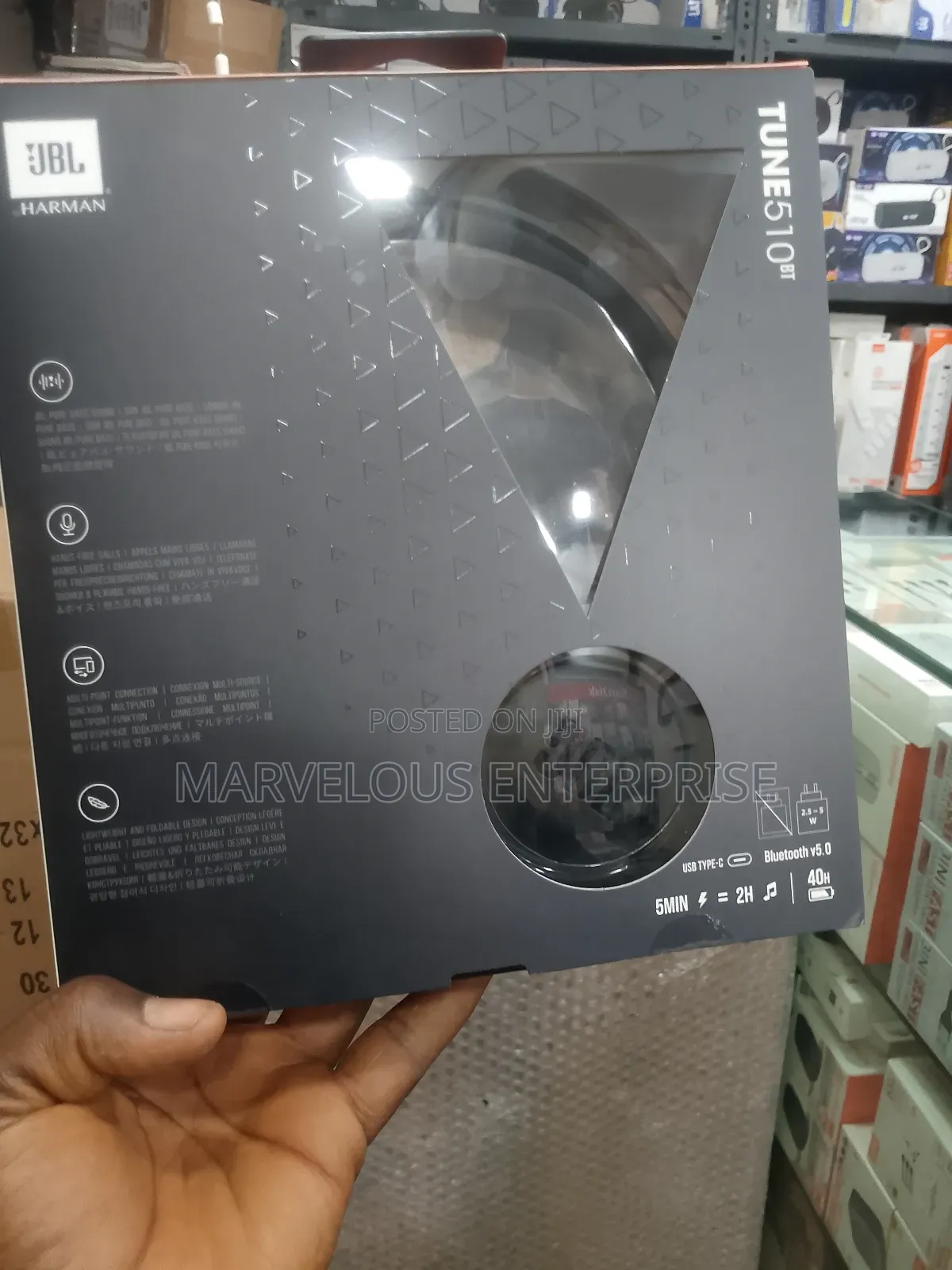 JBL Headset Pure Bass Wireless
