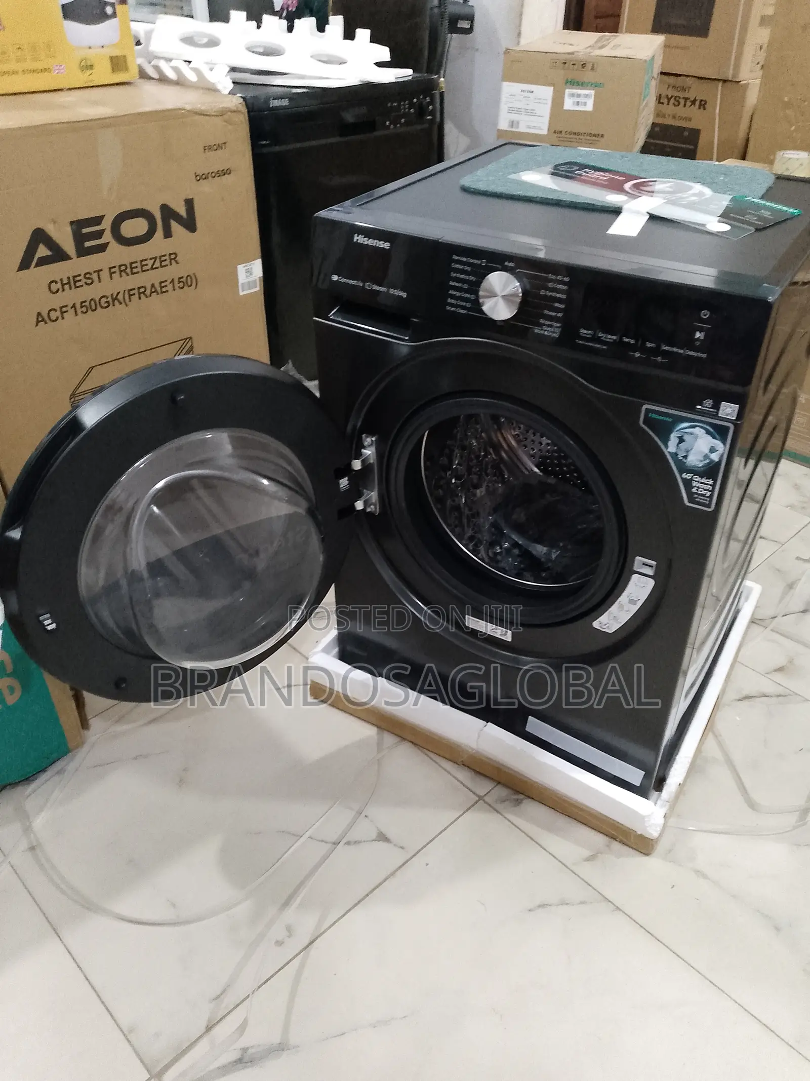 Hisense 10.5kg Wash 6kg Dry — Quiet, Efficient