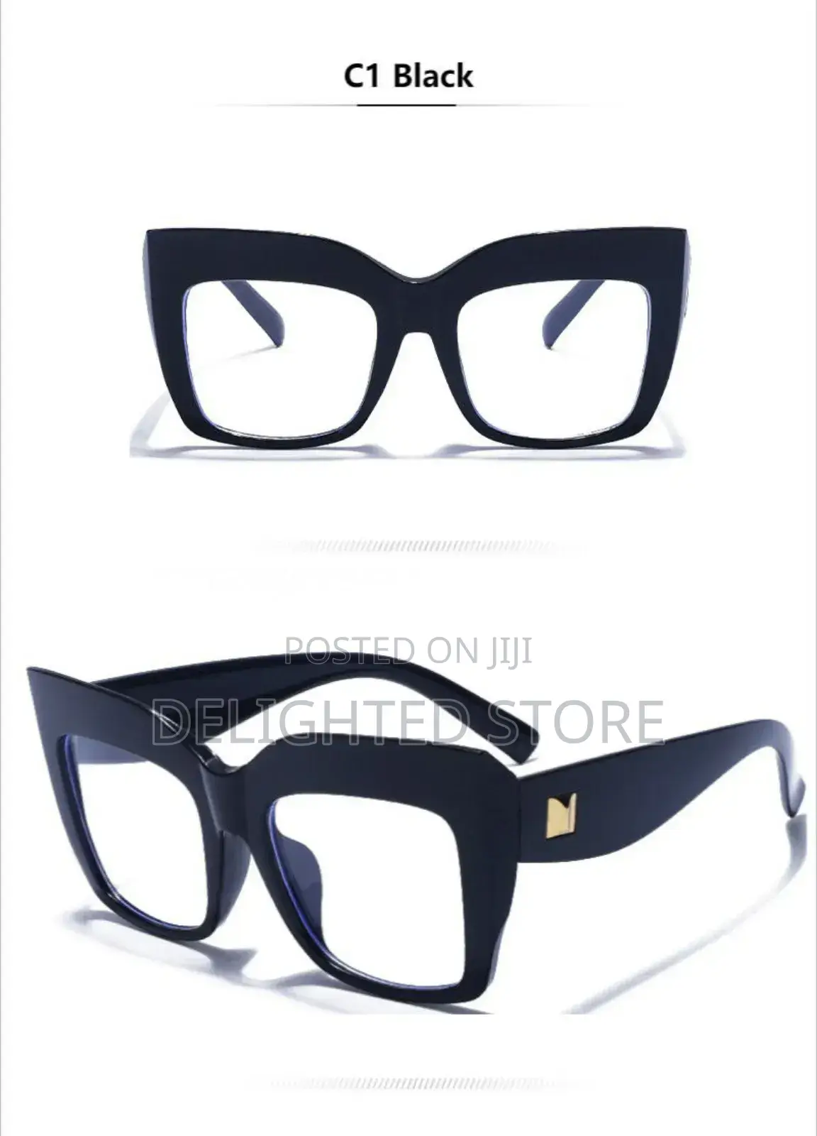 Fashion Glossy Anti- Blue Light Glasses