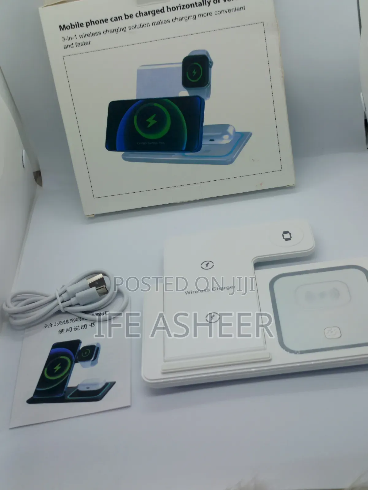 3 In 1 Foldable Wireless Charger