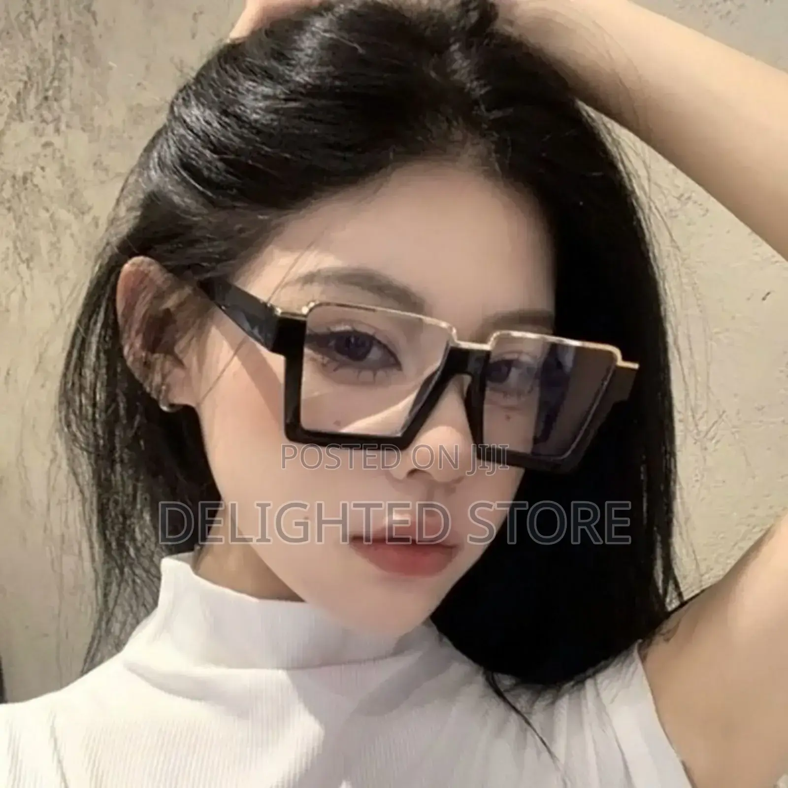Tiktok Luxurious Style Flat Mirror Glases