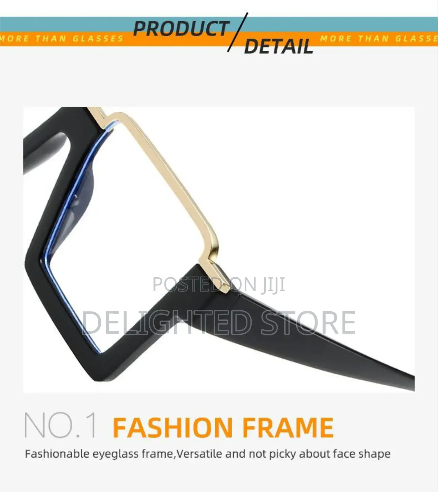 Tiktok Luxurious Style Flat Mirror Glases