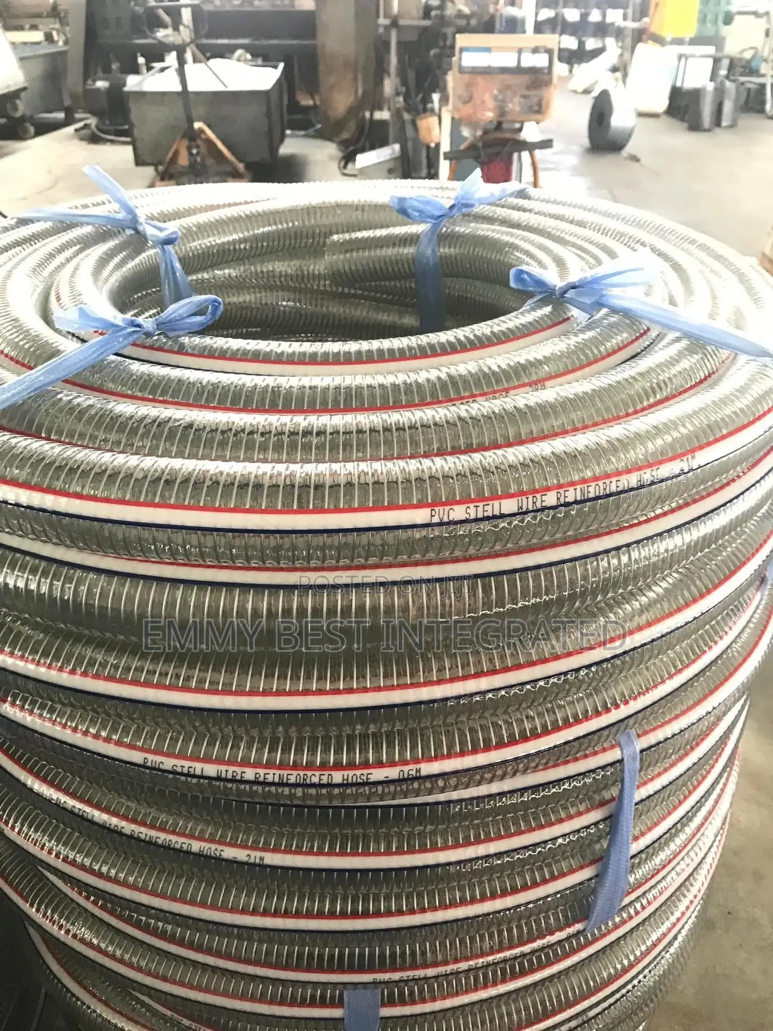 PVC Steel Wire Reinforced Hose.