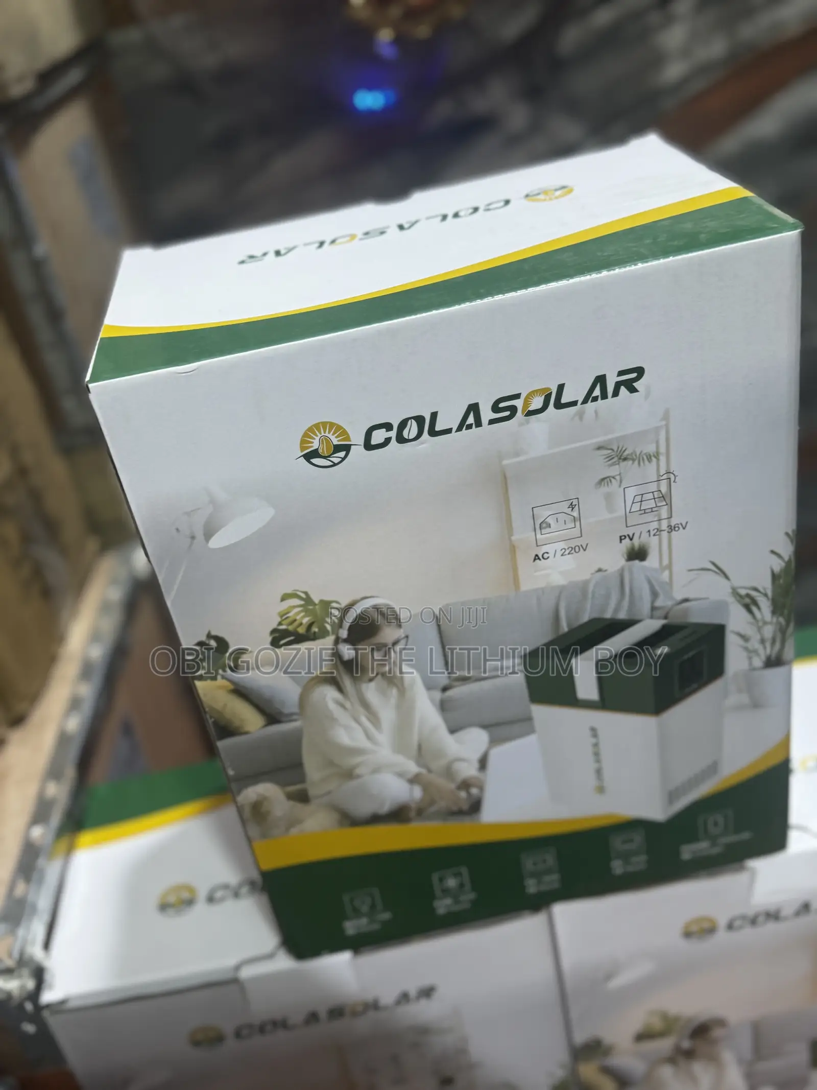 1kwh Cola Solar Lithium Battery Solar Gen Power Station 200w