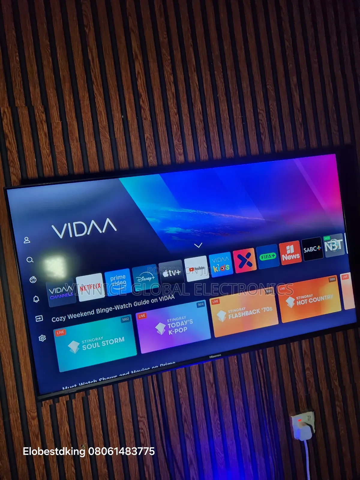 43inches Hisense Smart Television Set