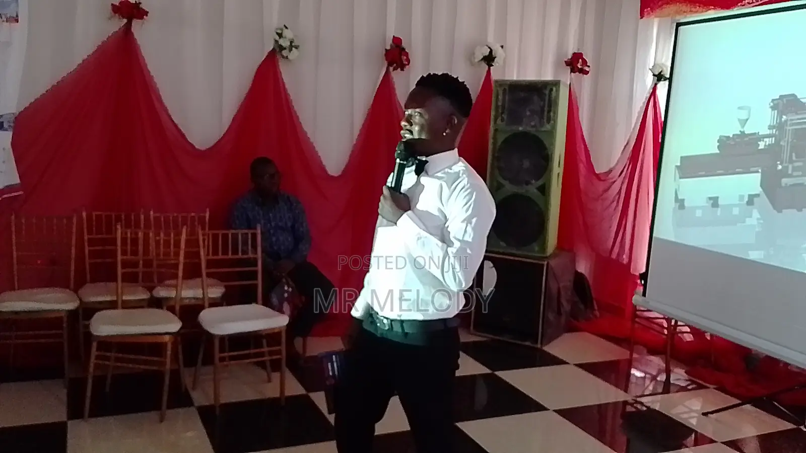 Award Winning Emcee Mc Melody H in Lagos