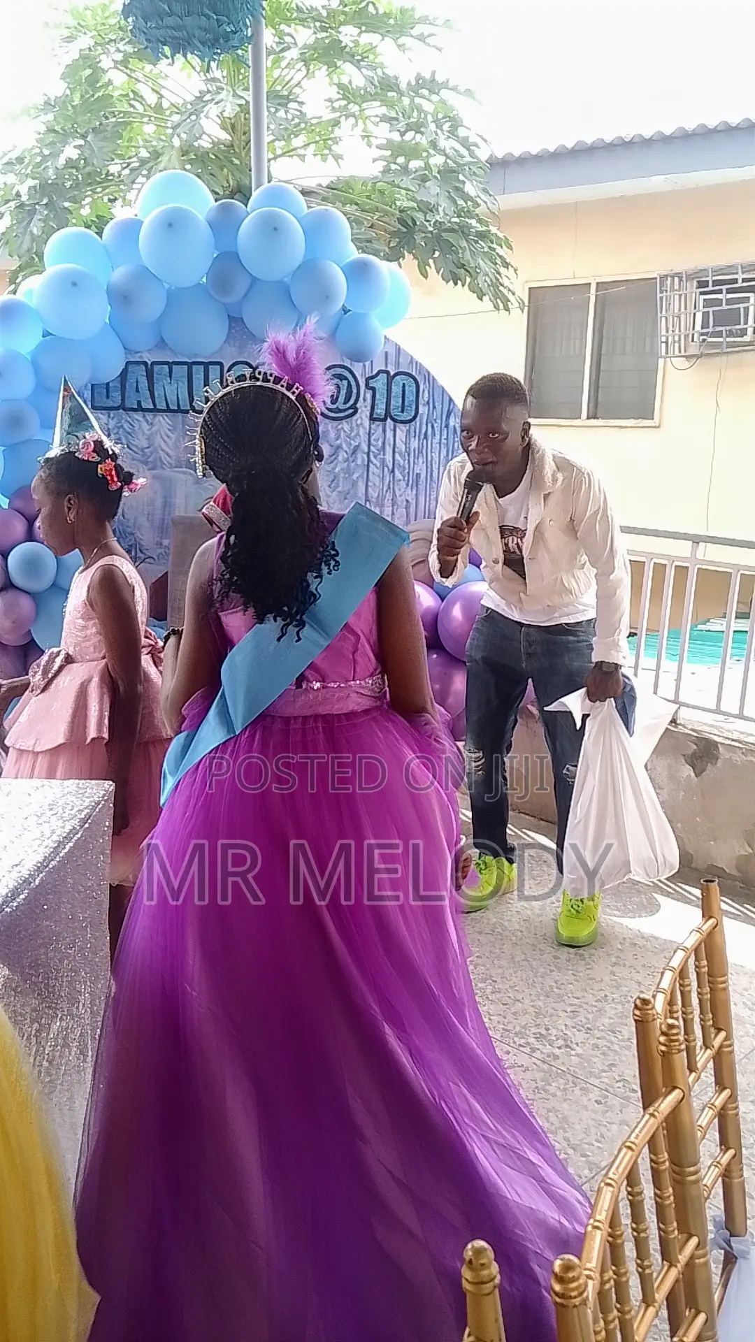 Award Winning Emcee Mc Melody H in Lagos