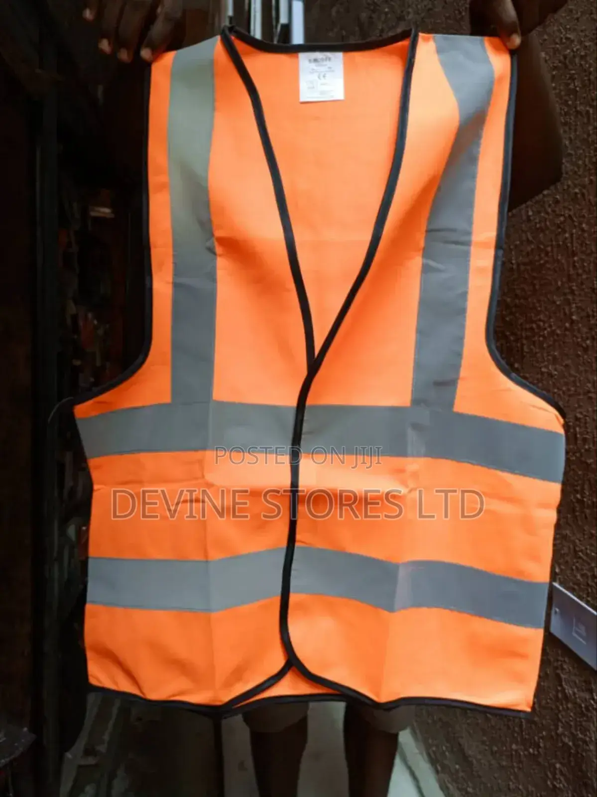Orange Safety Reflective Jacket