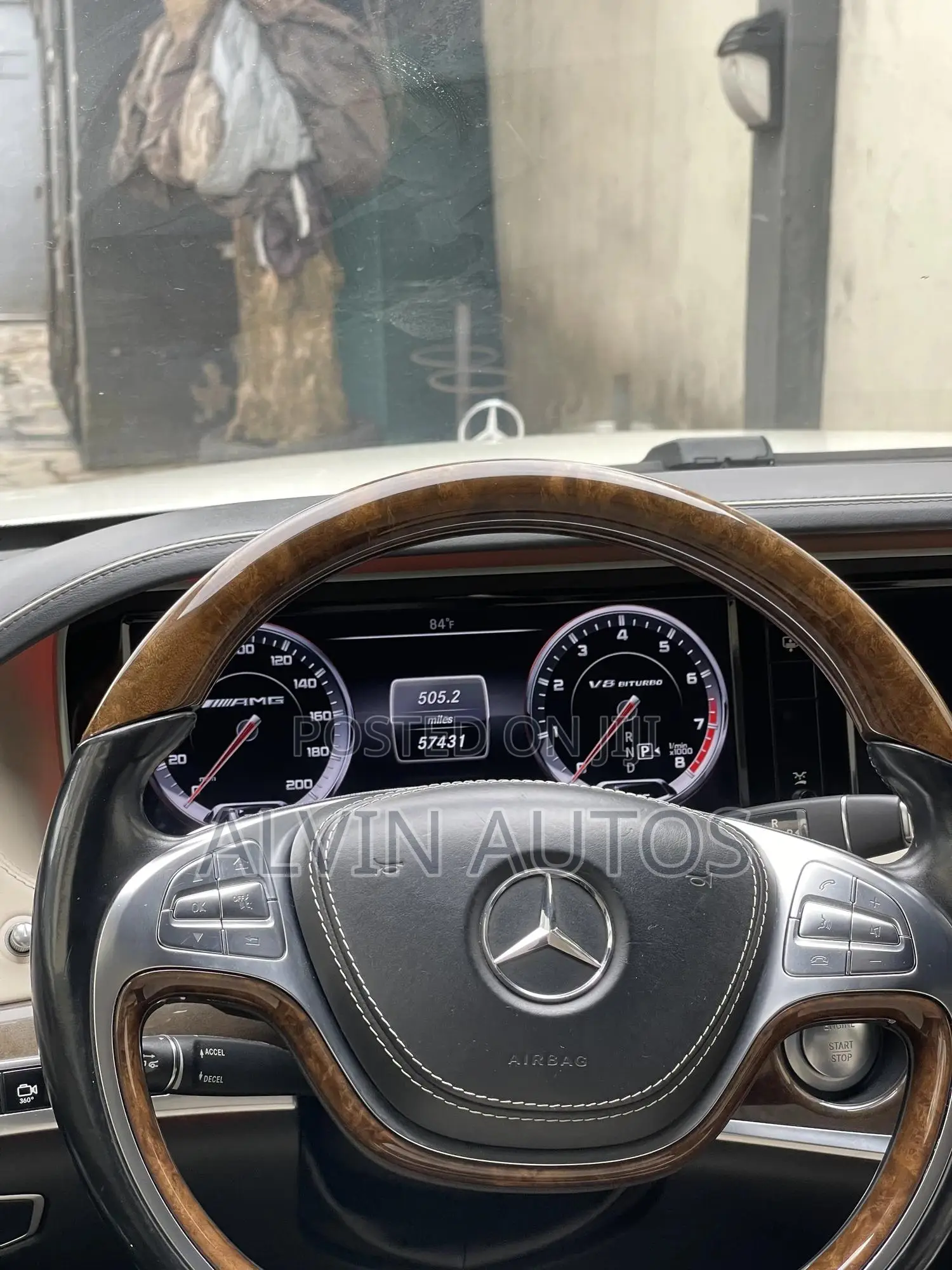 Mercedes-Benz S-Class S 63 AMG 4MATIC (W222) 2014 White