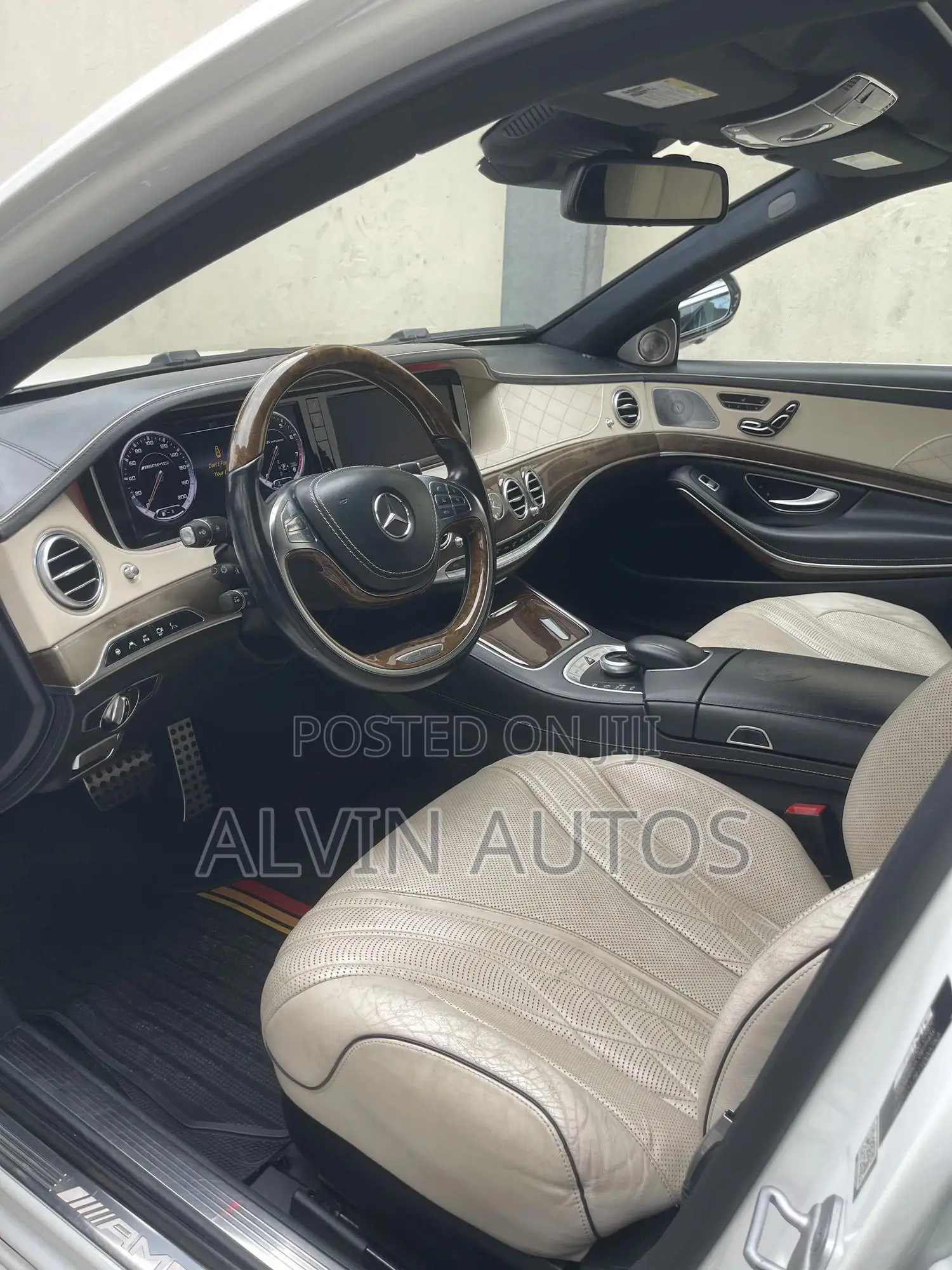 Mercedes-Benz S-Class S 63 AMG 4MATIC (W222) 2014 White