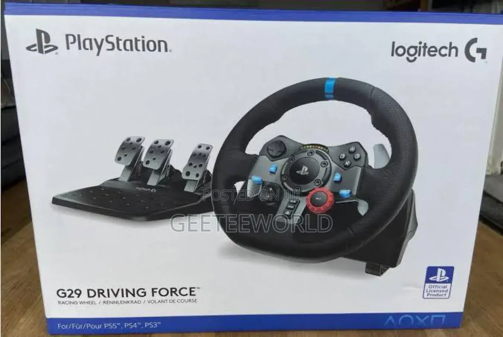 New Logitech G29 Driving Force Steering Wheel