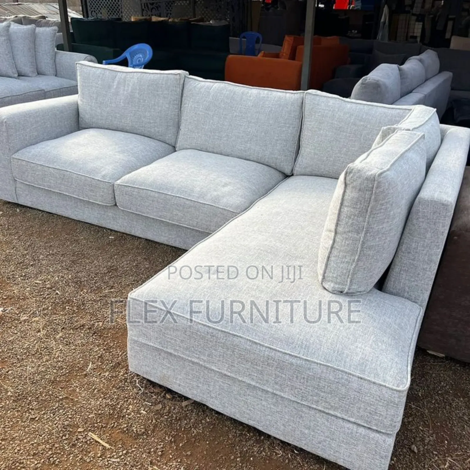 L Shape Sofa With Quality Materials
