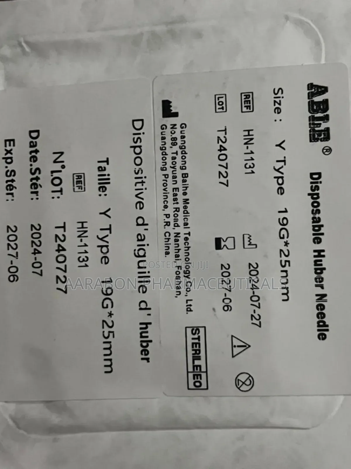 Huber Needle for Chemoport