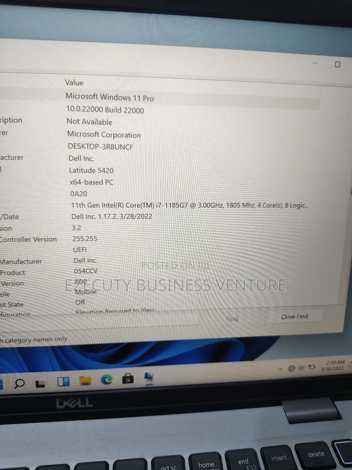 Laptop Dell Latitude 5420 16GB Intel Core I7 SSD 256GB