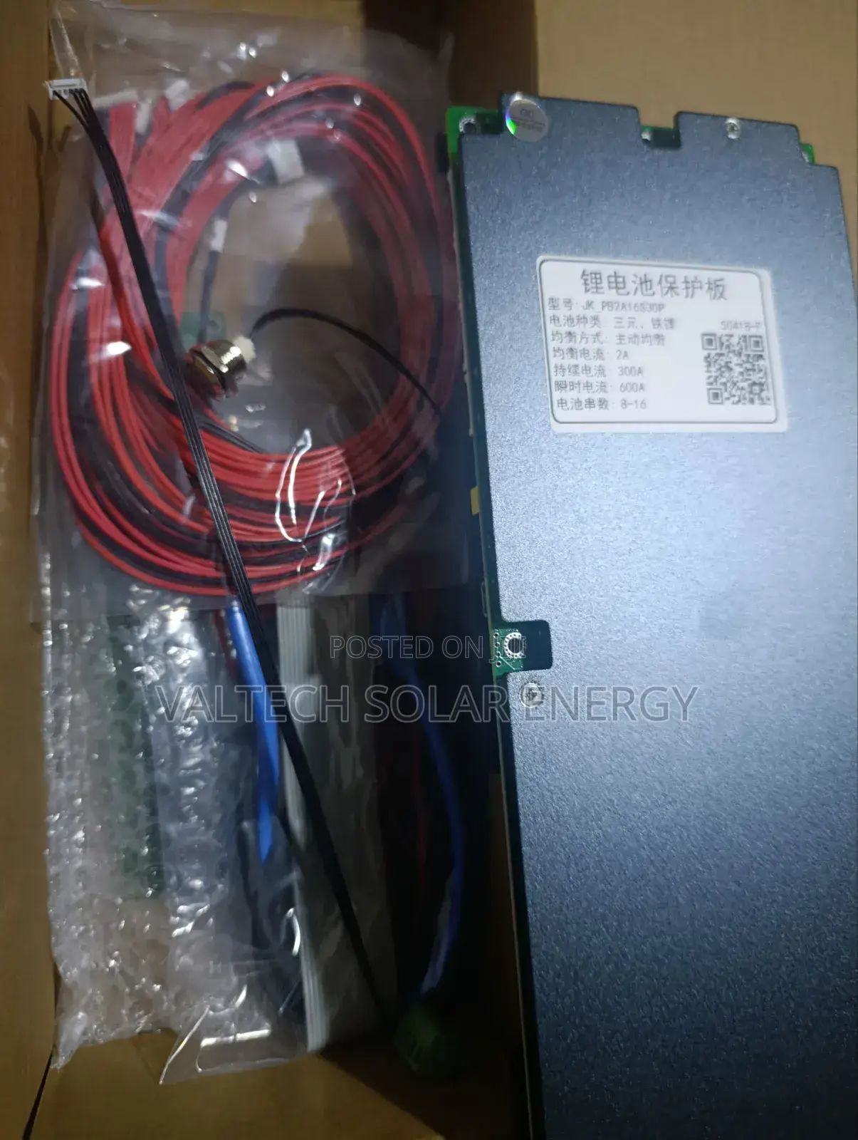Jk-Pb2a16s30p 300a V19 8s-16s 2a Active Balancer Inverter Smart BMS