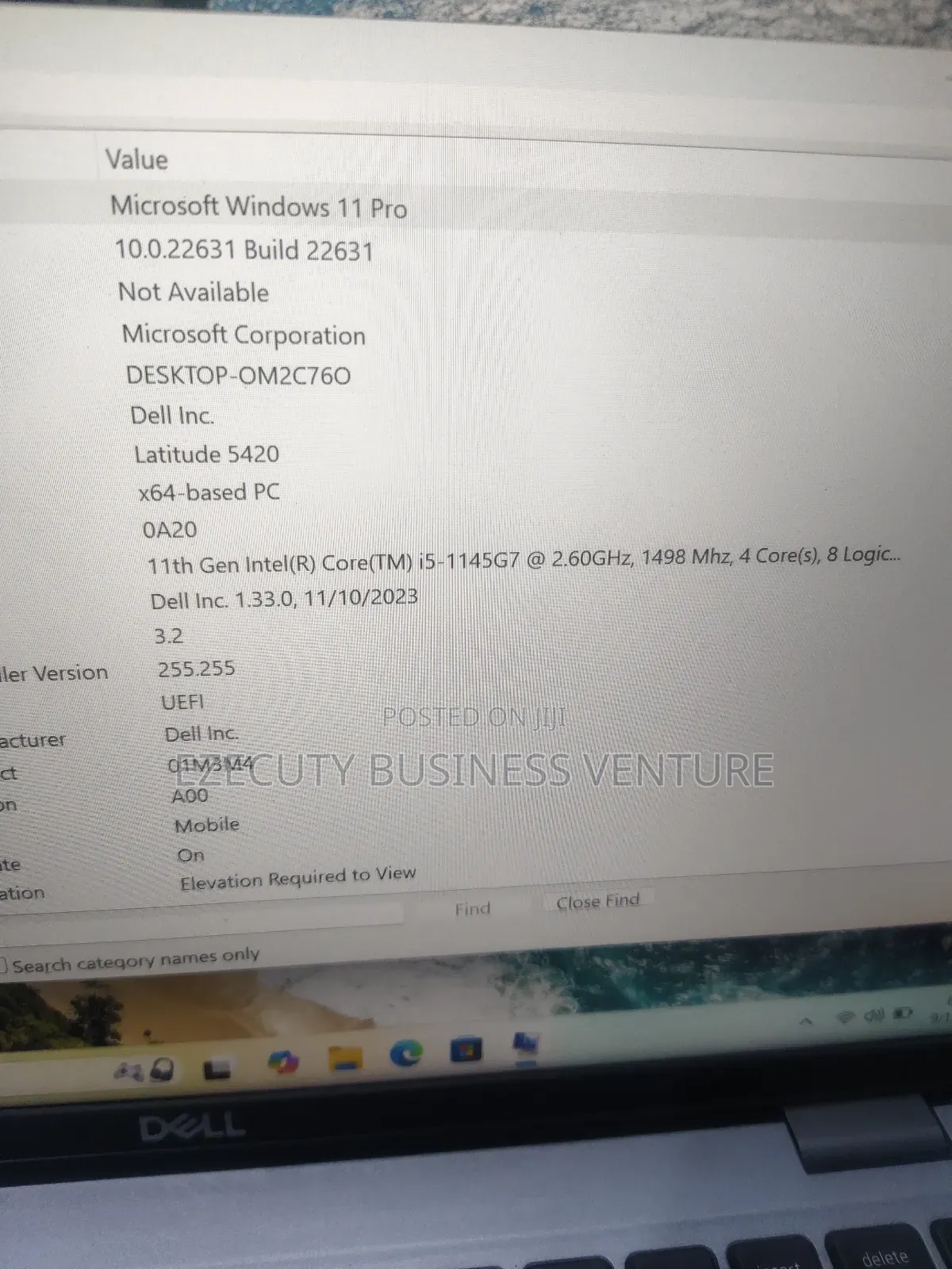 Laptop Dell Latitude 5420 16GB Intel Core I5 SSD 256GB