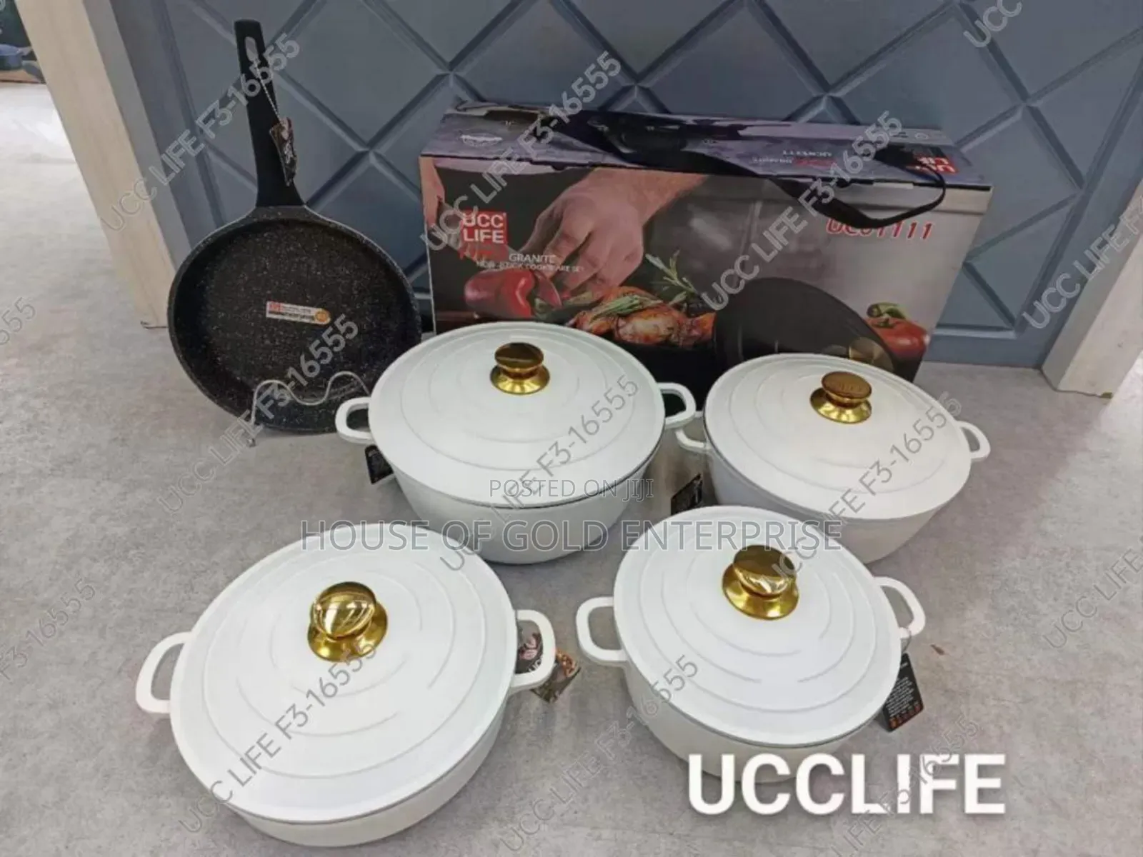 Ucclife Granite Cookware Set