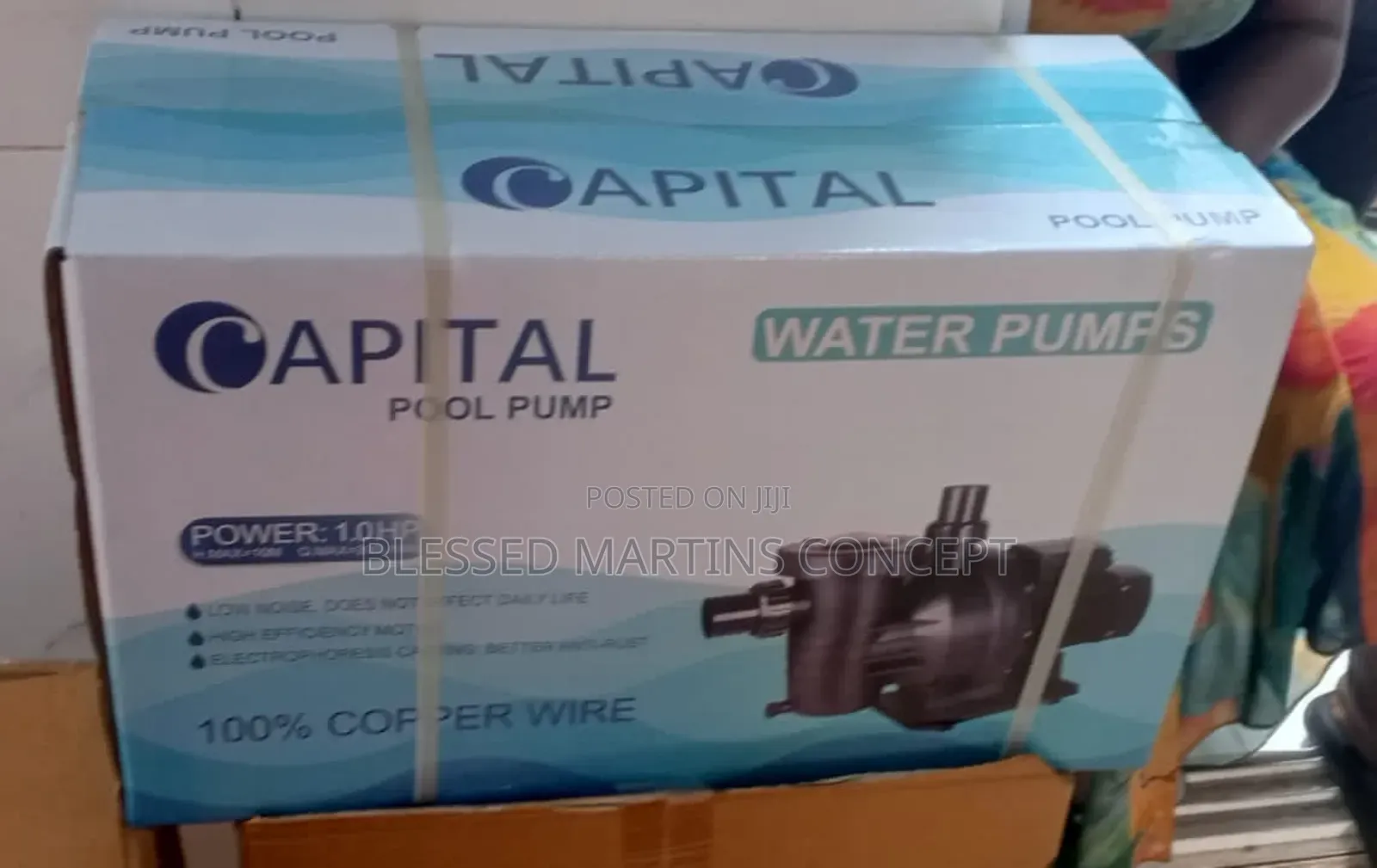 1hp Capital Swimming Pool Pumping Machine