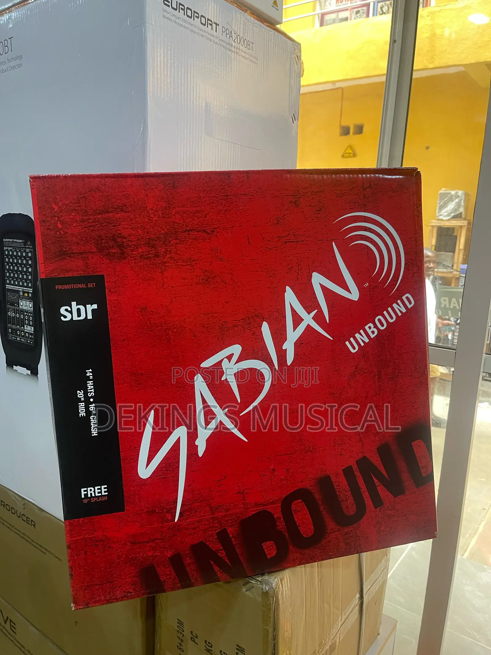 Sabian SBR Promotional Cymbal Set Drum Kit