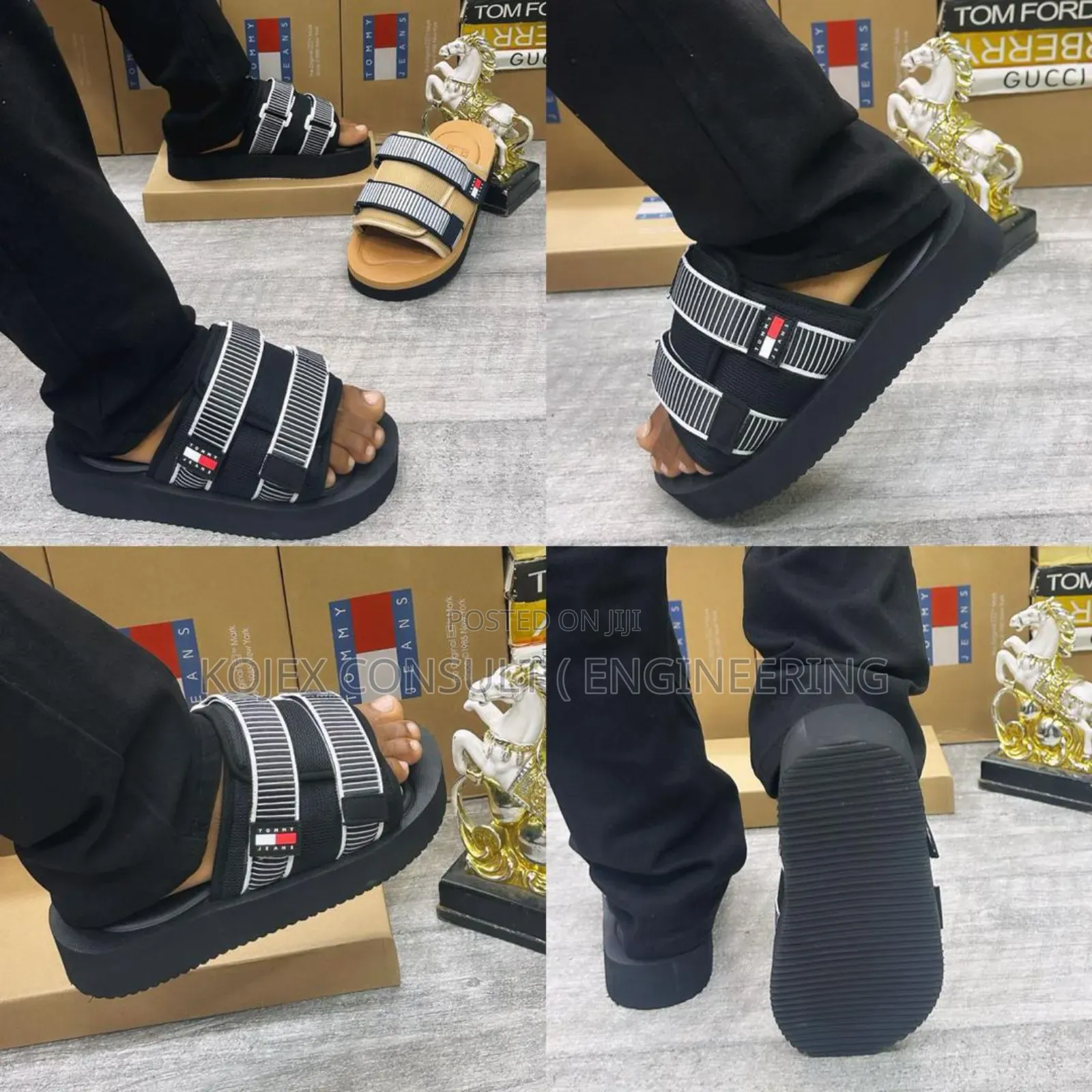 Tommy Jeans Luxury Slides for Men