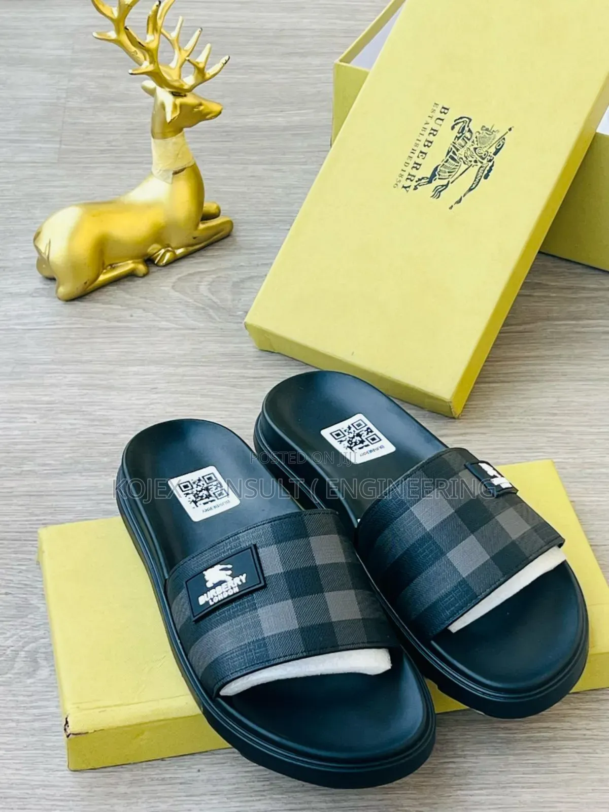Original Burberry Quality Slides