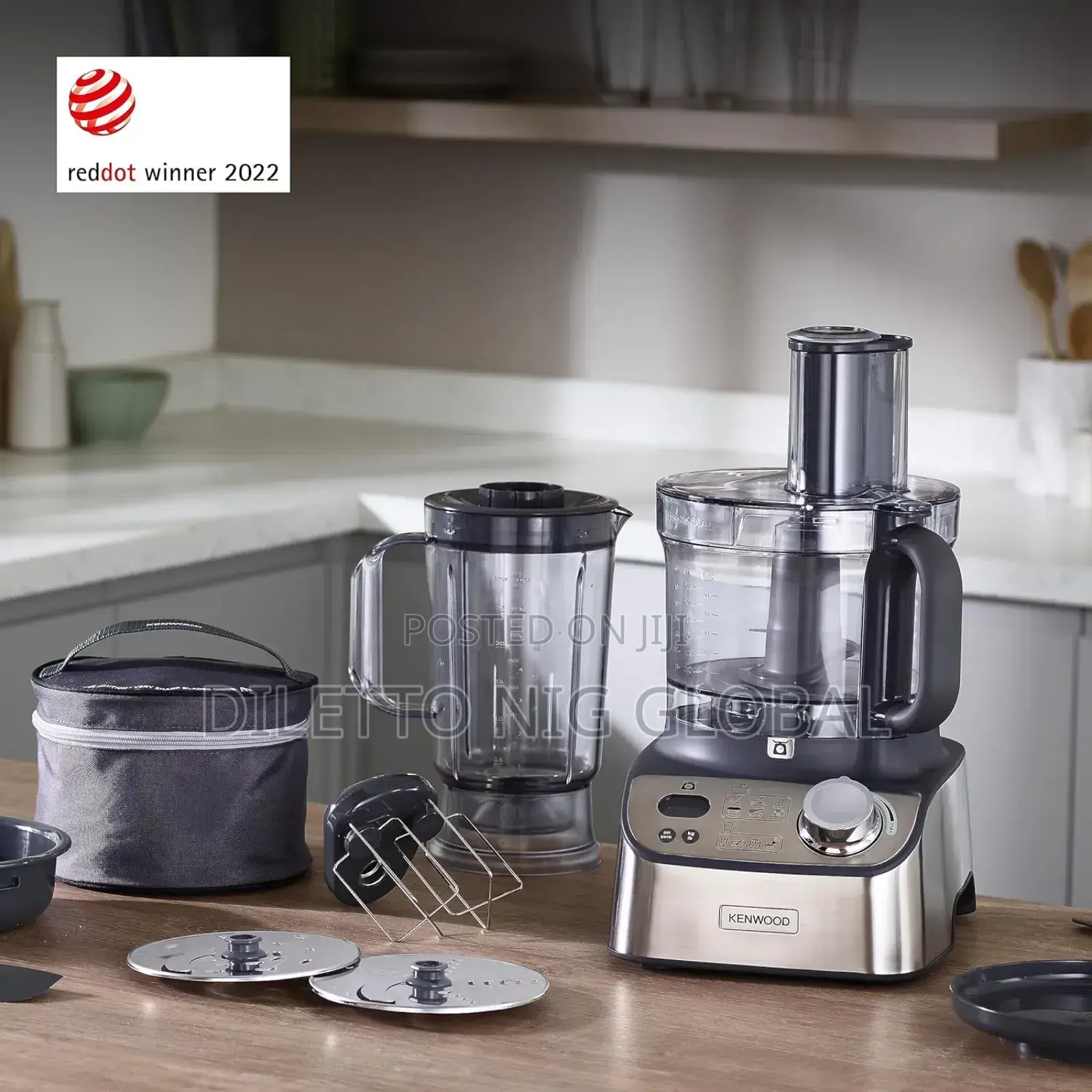 Kenwood Multipro Express Weigh Food Processor With 8 Accessories