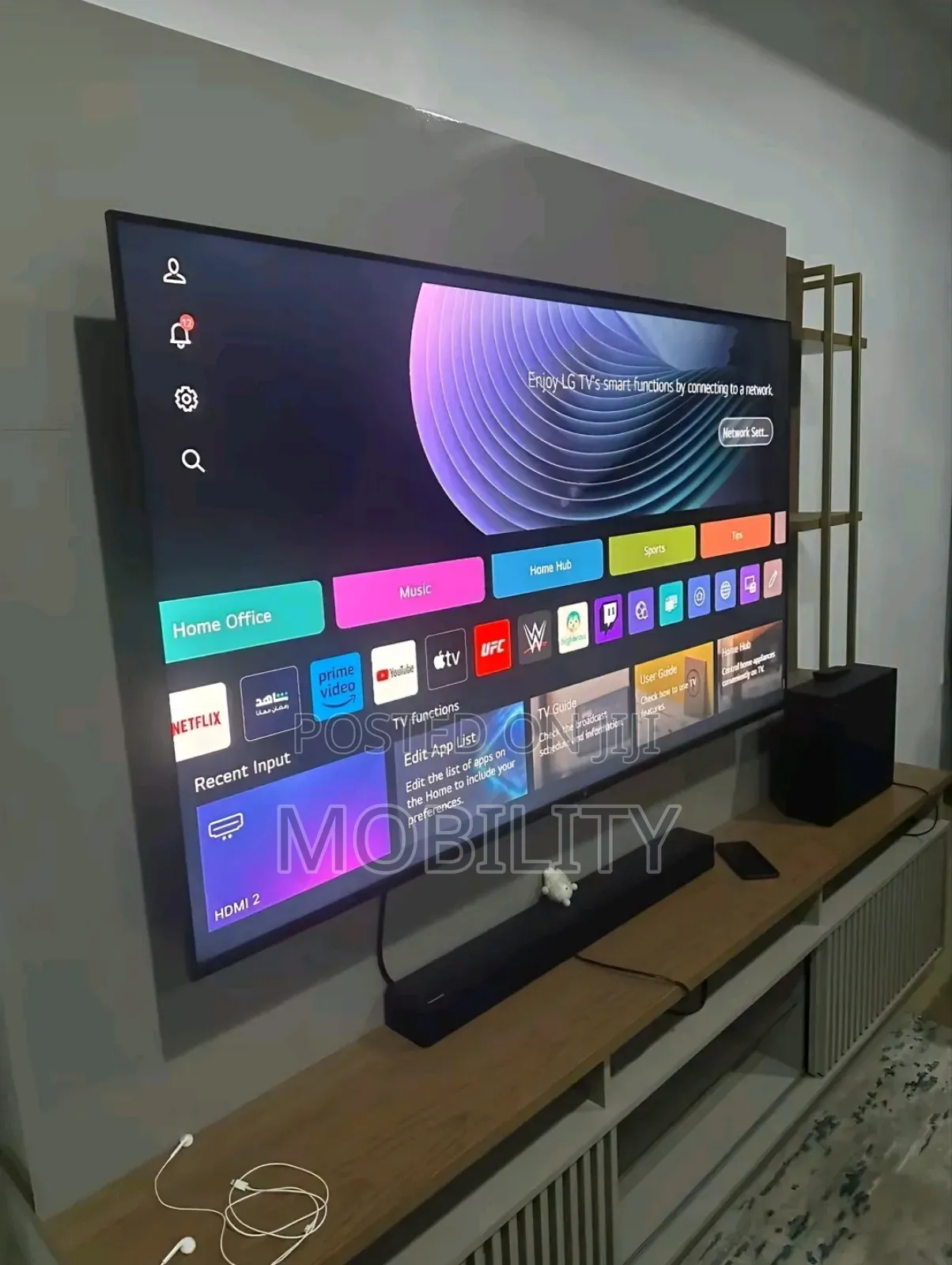 Lg 65''ai Smart Uhd Satellite Tv+Netflix,Youtube,Appleaiplay.