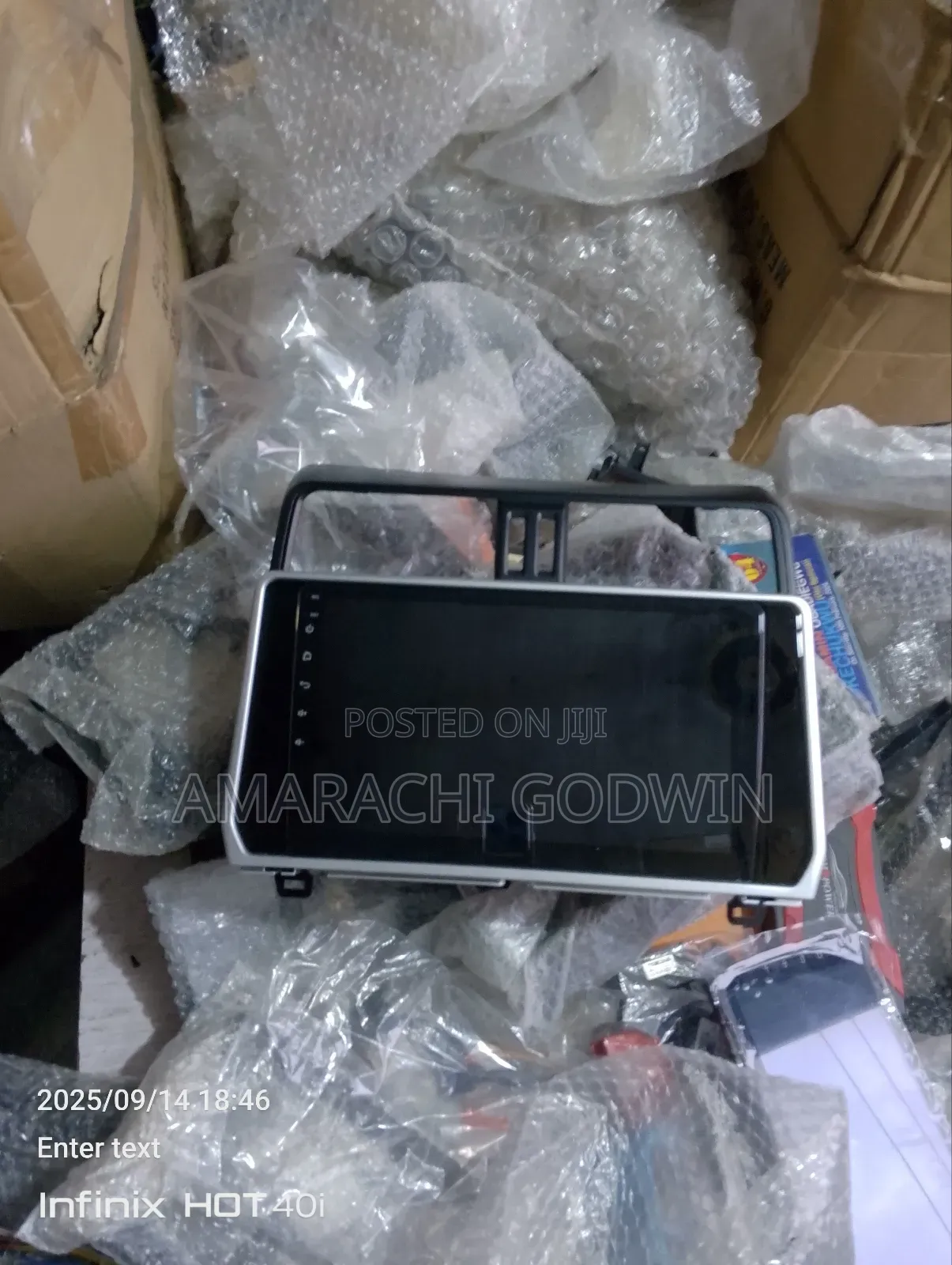 Prado 2018 Andriod Navigation Screen