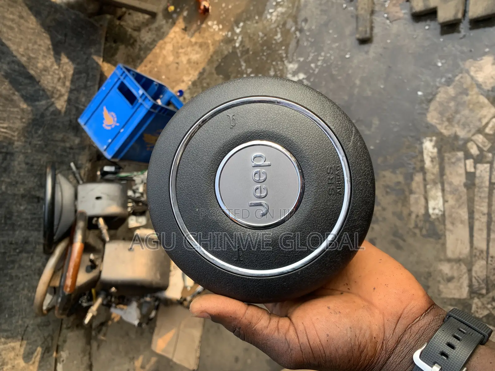 Steering Airbag Cover Wrangler 2015/2017